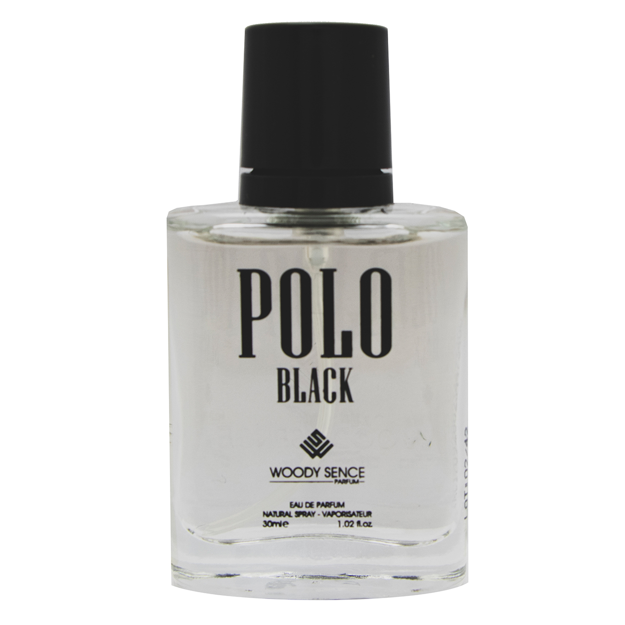 عطر جیبی مردانه وودی سنس مدل polo black حجم 30 میلی لیتر