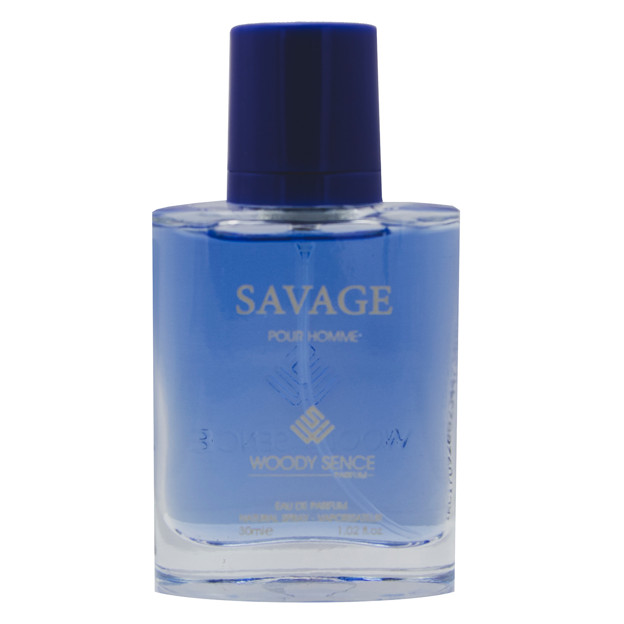 عطر جیبی مردانه وودی سنس مدل savage حجم 30 میلی لیتر