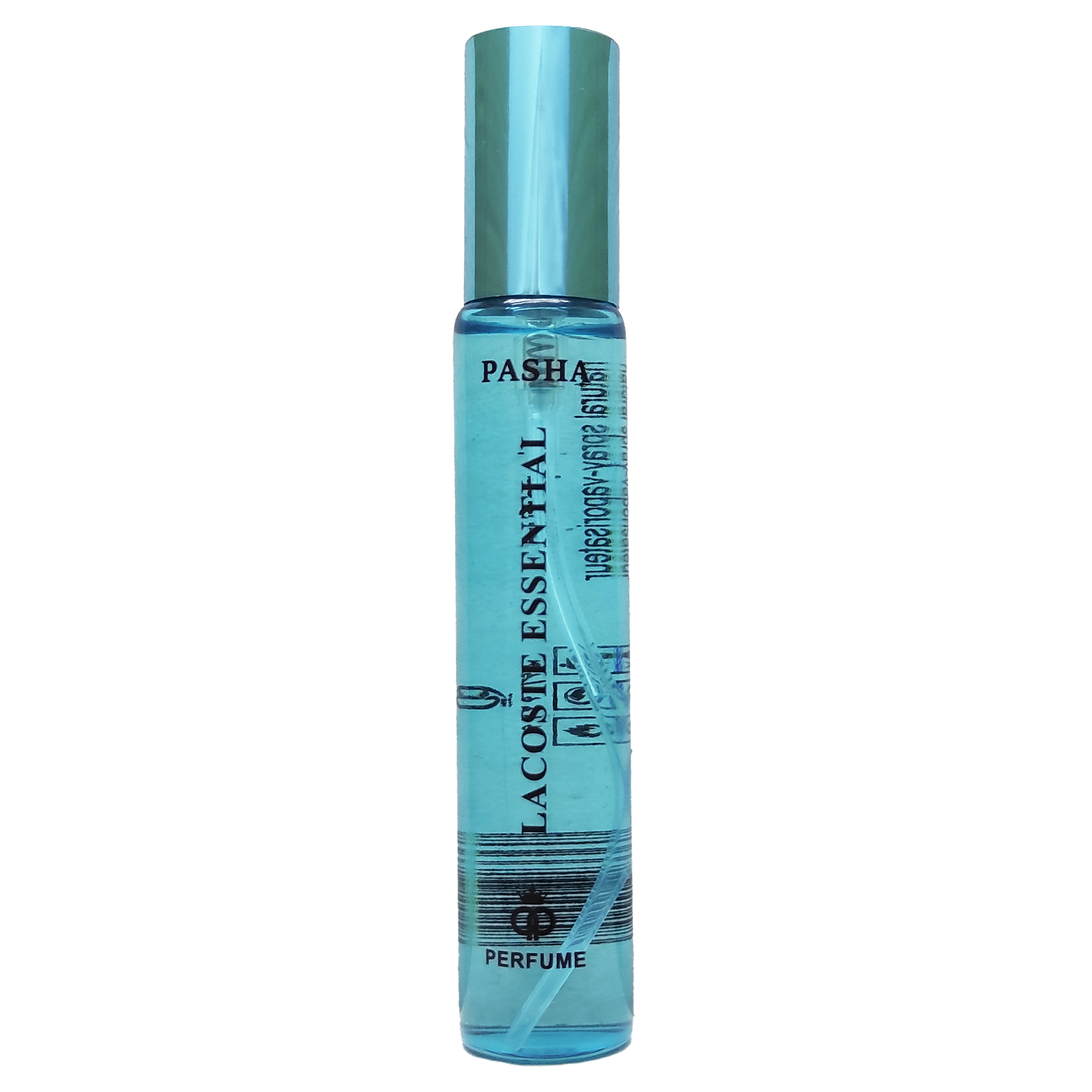 عطر جیبی مردانه پاشا مدل lacoste essential حجم 24 میلی لیتر