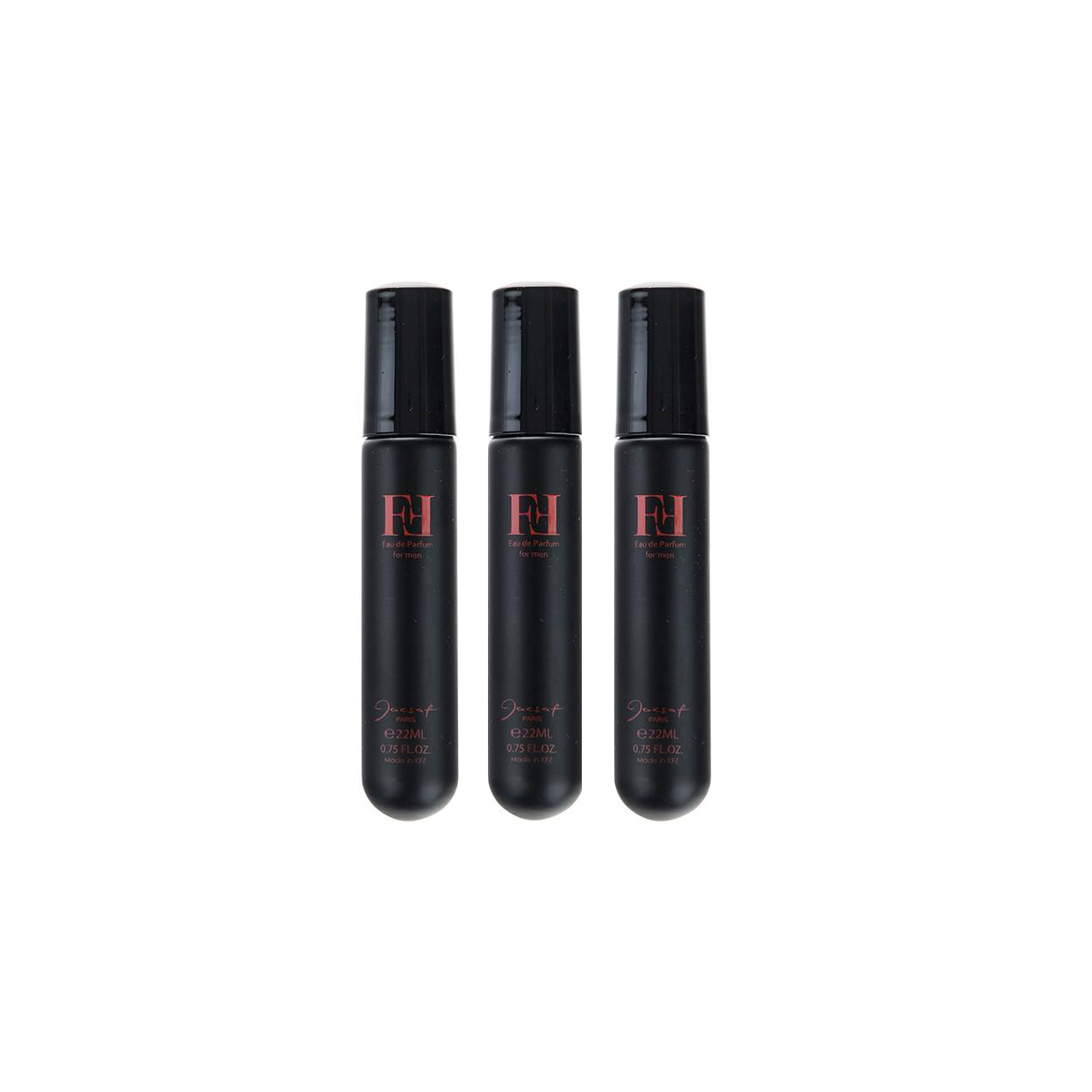 عطر جیبی مردانه ژک ساف مدل ff حجم 22 میلی لیتر مجموعه 3 عددی