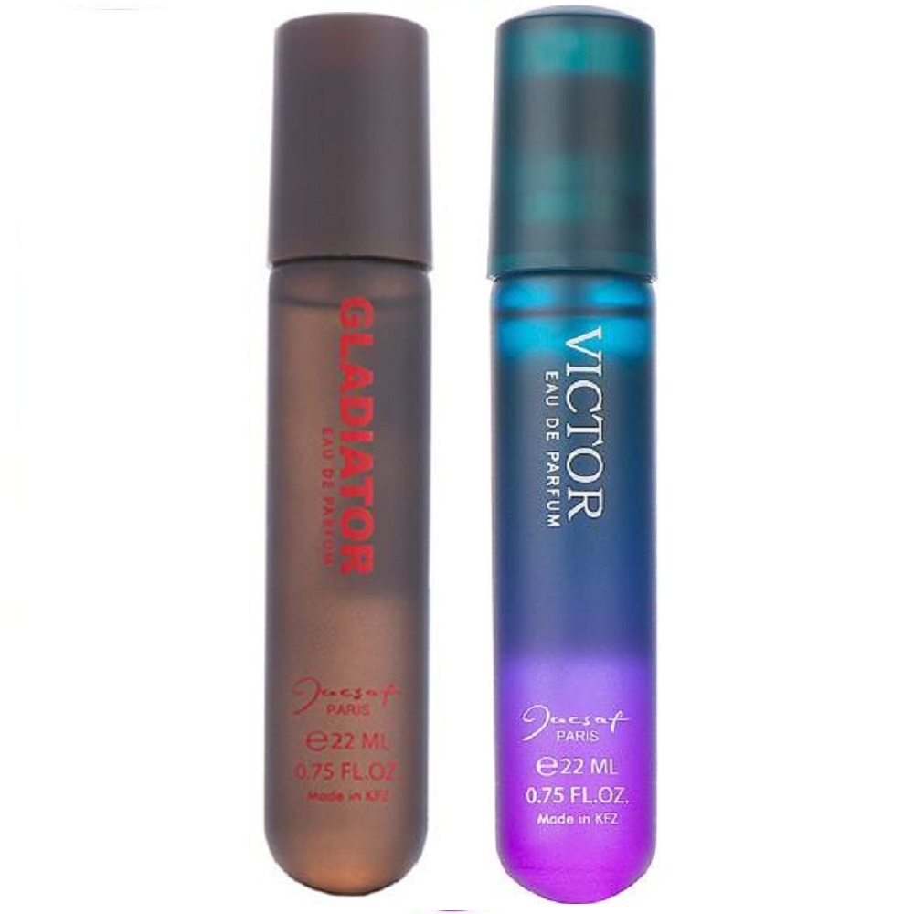 عطر جیبی مردانه ژک ساف مدل j03 حجم 22 میلی لیتر بسته 2 عددی