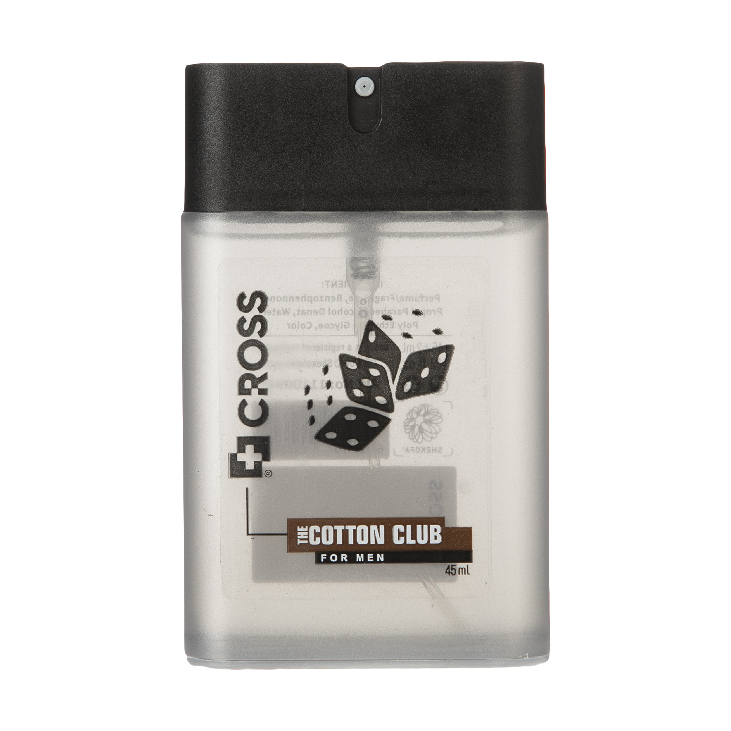 عطر جیبی مردانه کراس مدل cotton club حجم 45 میلی لیتر