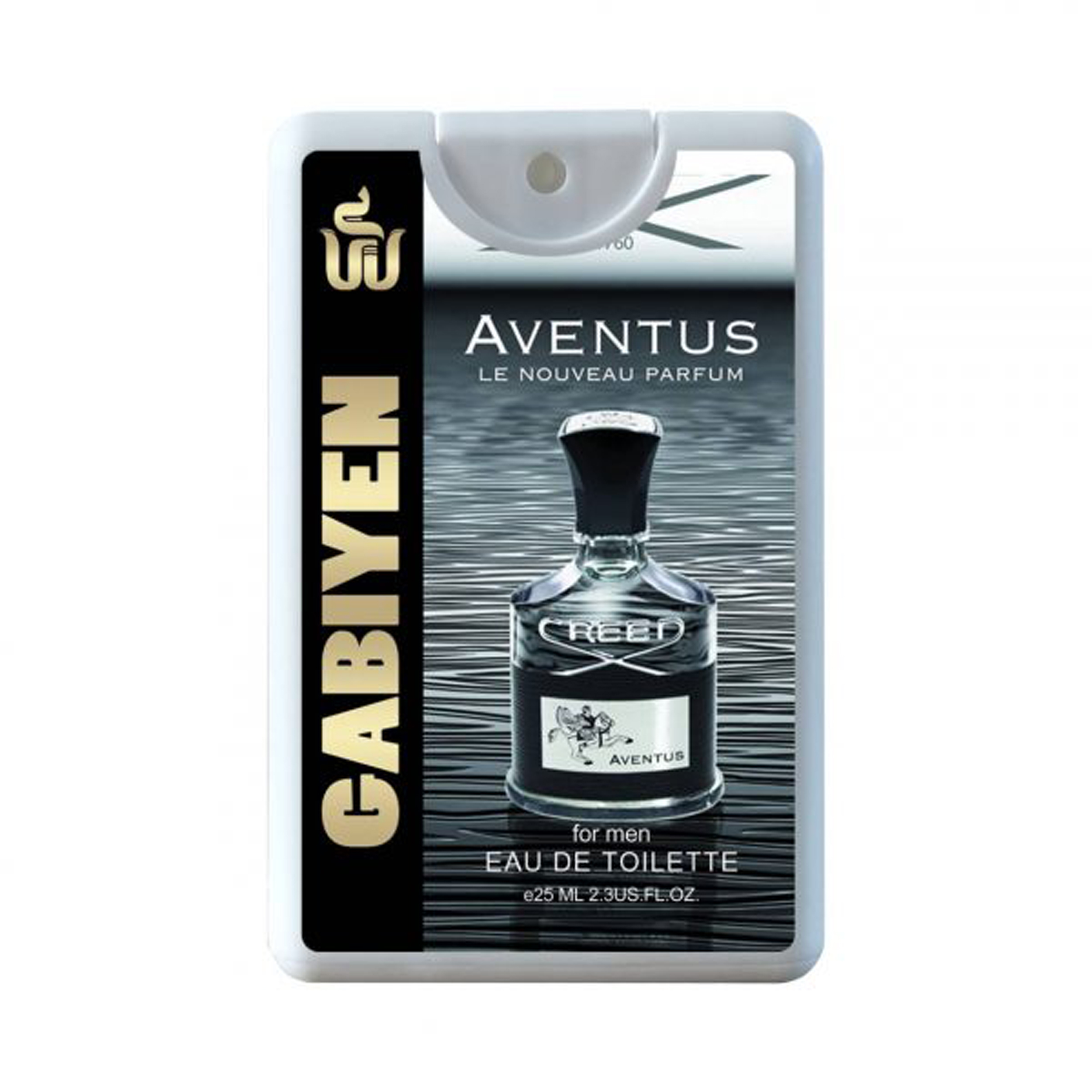 عطر جیبی مردانه گابی ین مدل creed aventus حجم 20 میلی لیتر