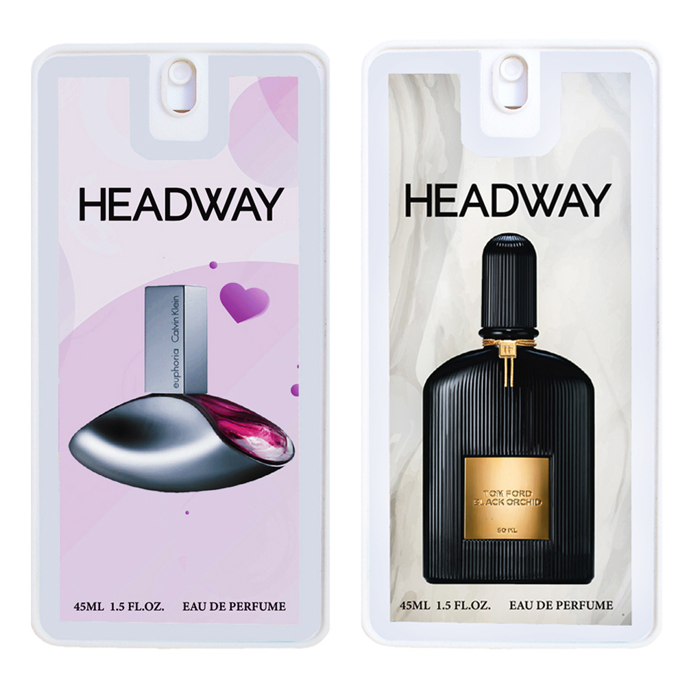 عطر جیبی هدوی مدل ایفوریا و تام فورد بلک ارکید حجم 45 میلی لیتر مجموعه 2 عددی