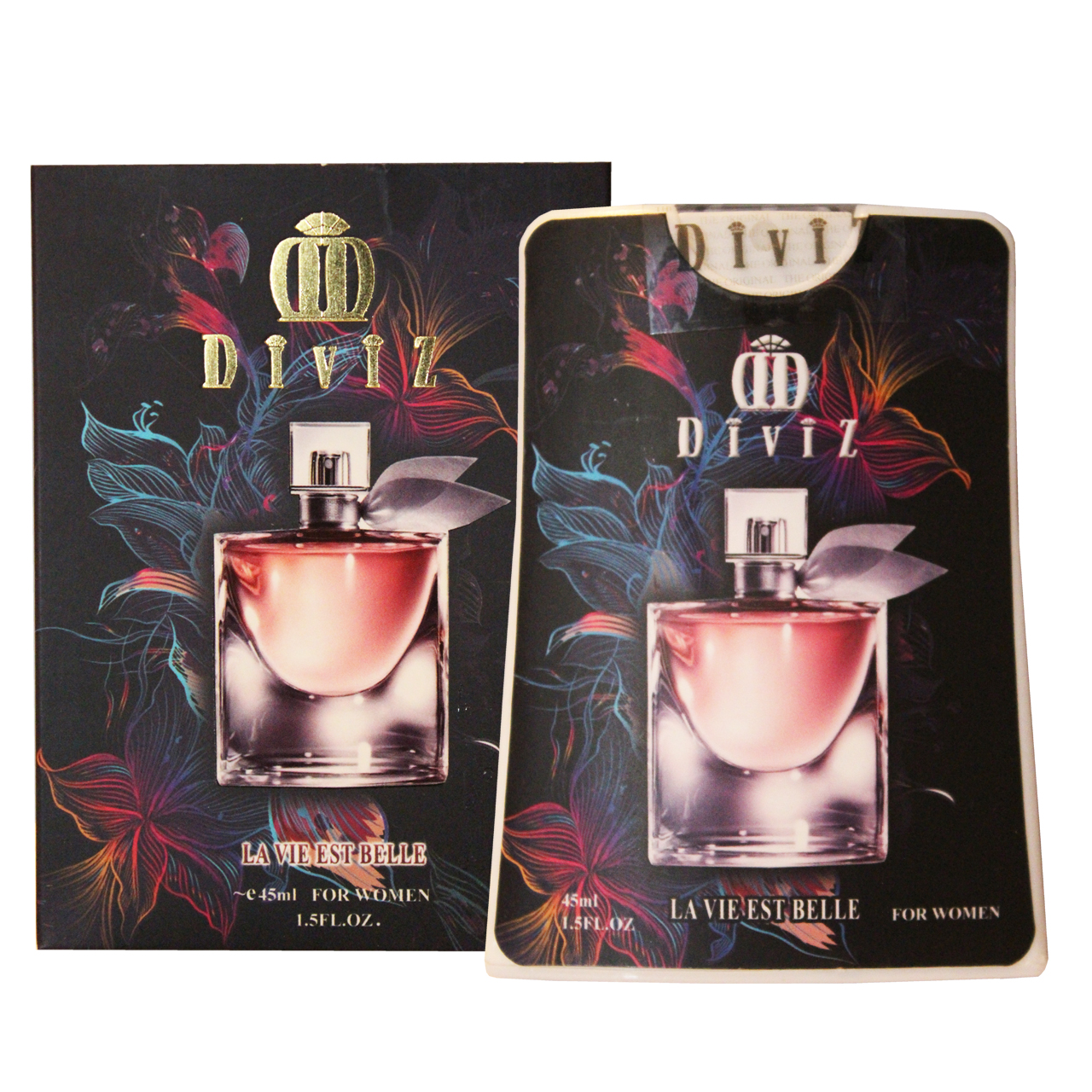 عطرجیبی زنانه دیوایز مدل la vie est belle حجم 45 میلی لیتر