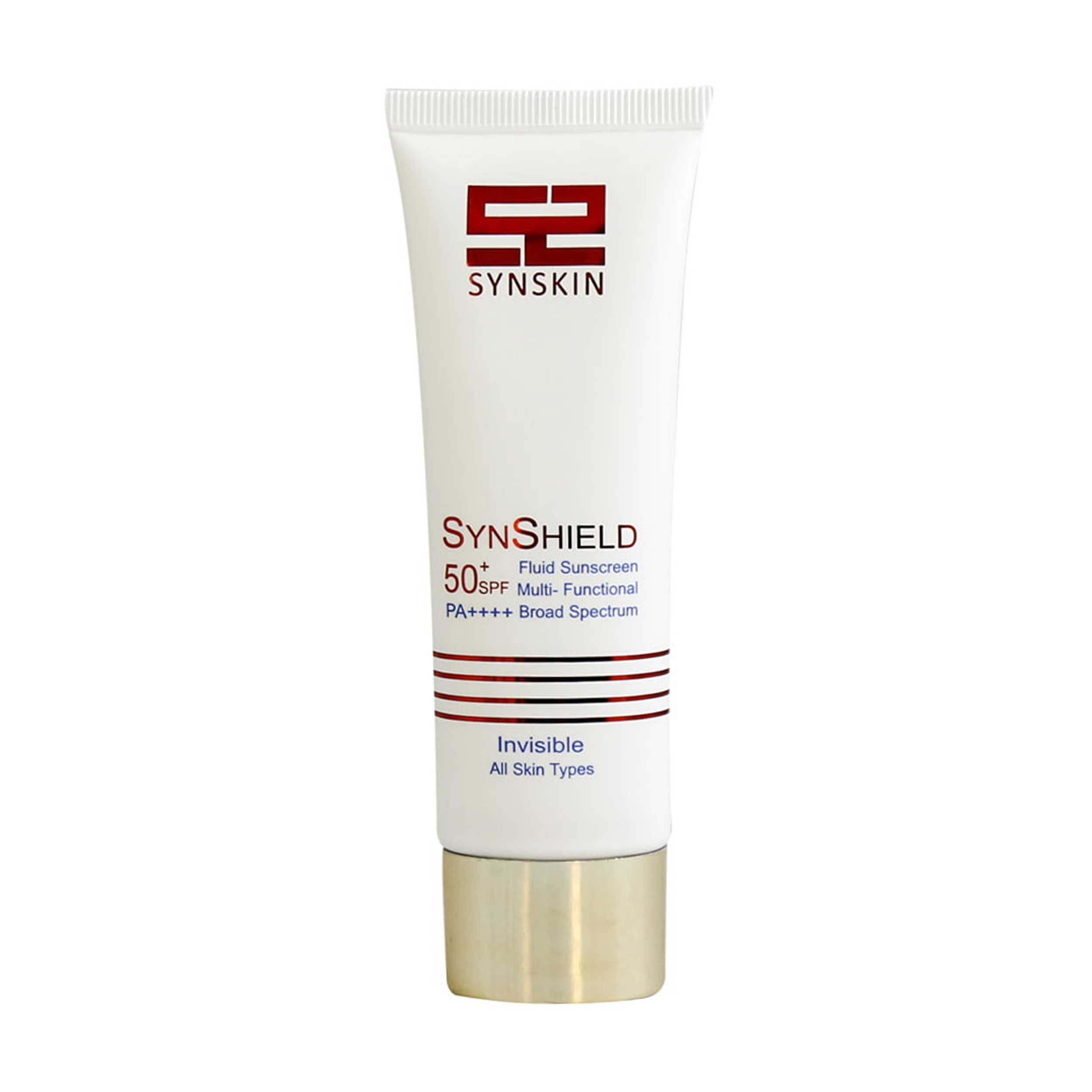 فلوئید ضد آفتاب بی رنگ ساین اسکین spf50 سری invisible مناسب انواع پوست حجم 50 میلی لیتر