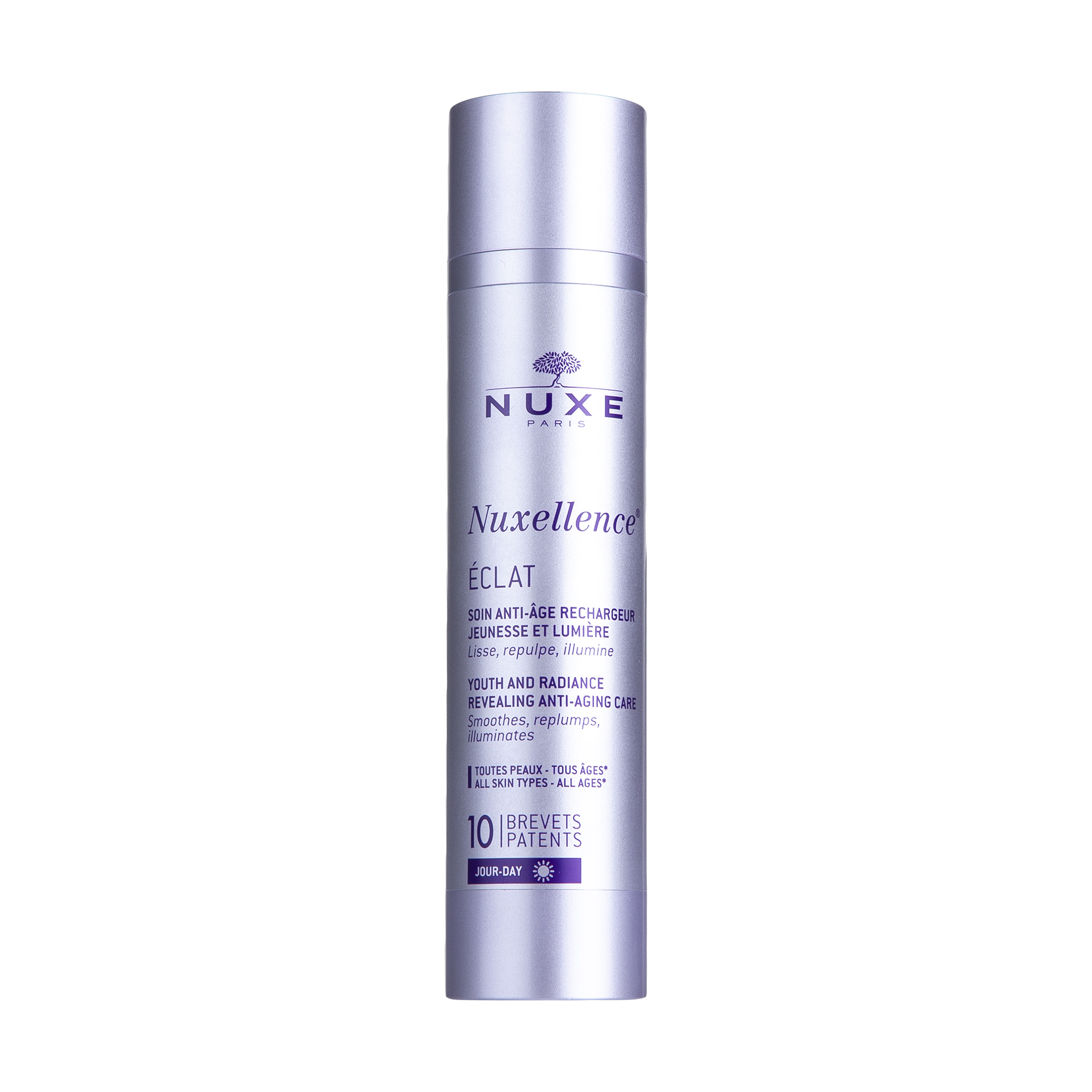 فلوئید ضد چروک نوکس مدل nuxellence eclat حجم 50 میلی لیتر