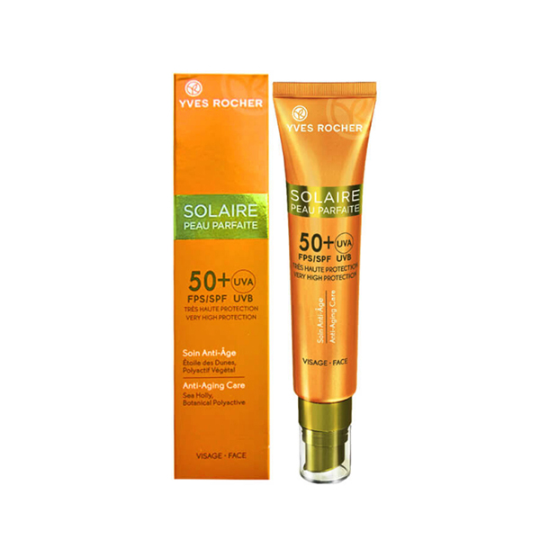 فلویید ضدآفتاب ایوروشه مدل solaire peau parfaite حجم 40 میلی لیتر