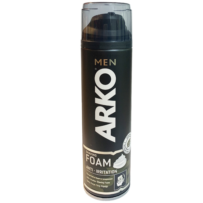 فوم اصلاح آرکو من مدل anti irritation حجم 200 میلی لیتر
