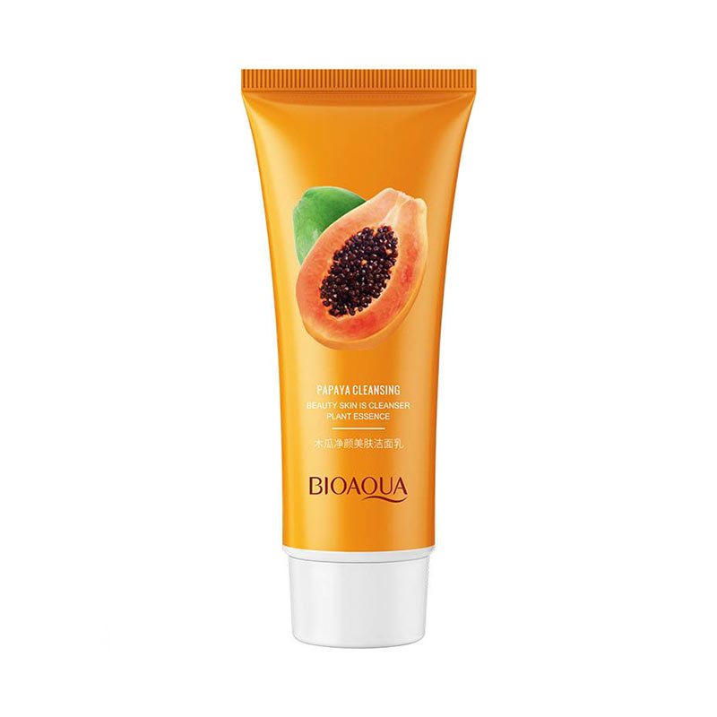 فوم شستشو بایو آکوا مدل papaya cleaner وزن 100 گرم