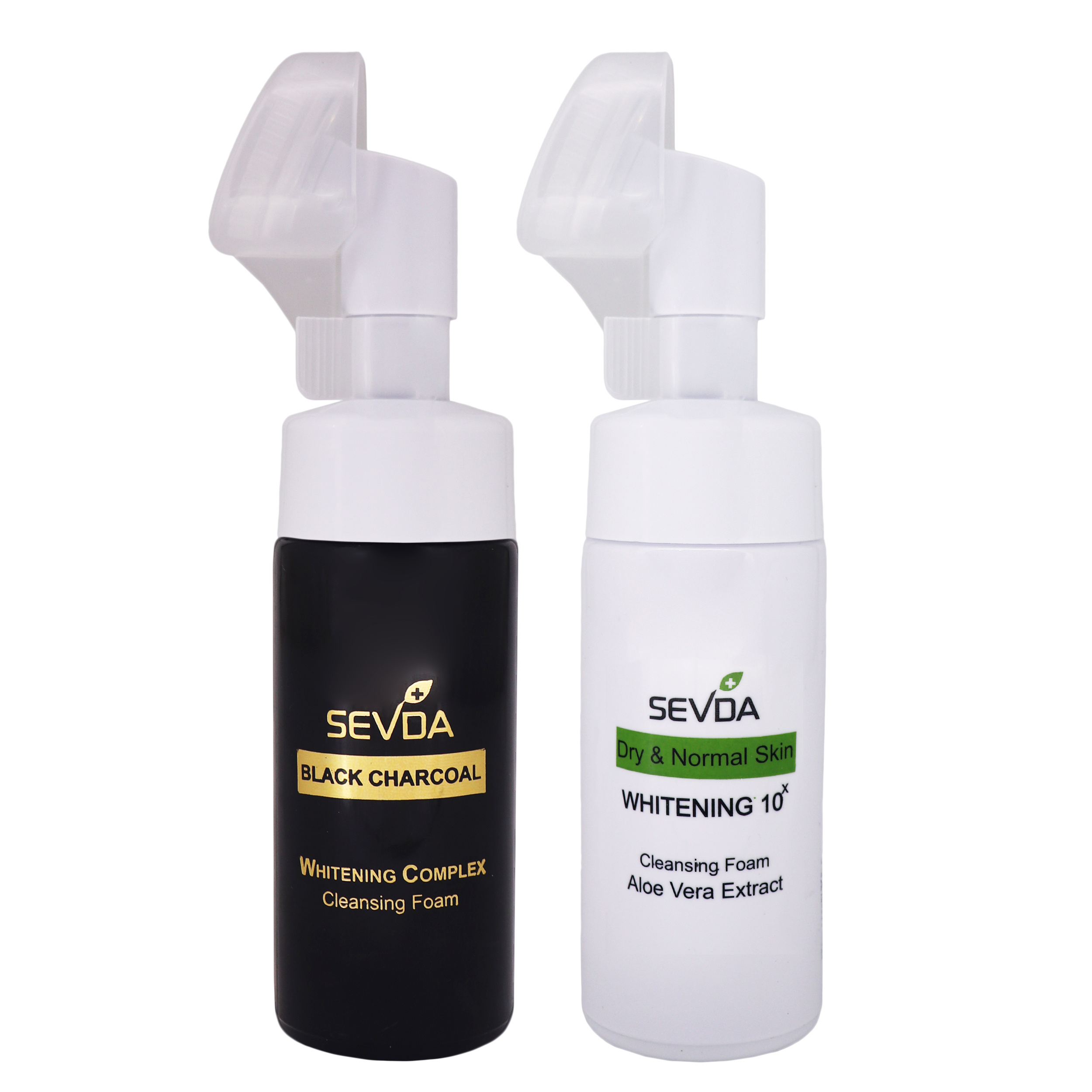 فوم شستشو صورت سودا مدل aloe vera and black charcoal حجم 150 میلی لیتر