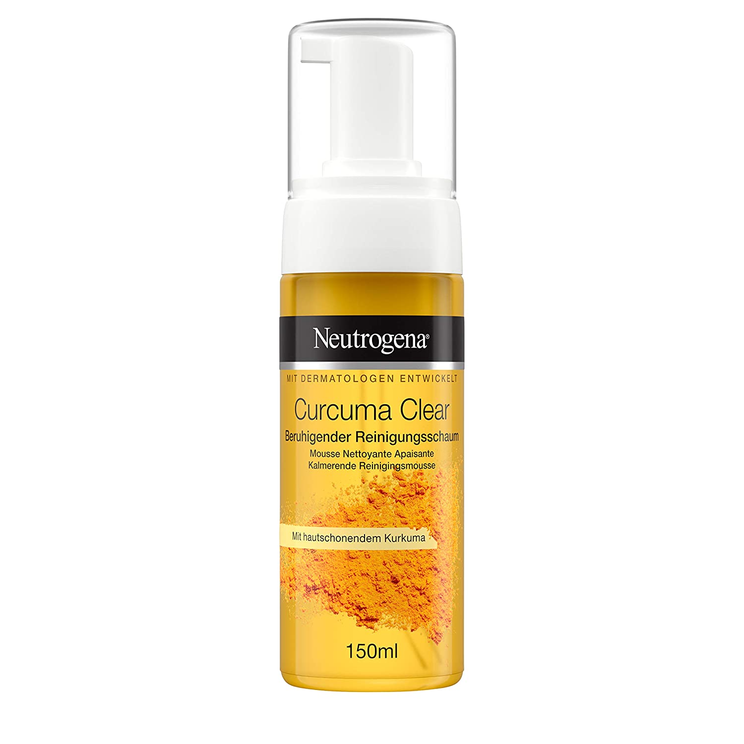 فوم شستشو صورت نوتروژینا مدل soothing clear حجم 150 میلی لیتر