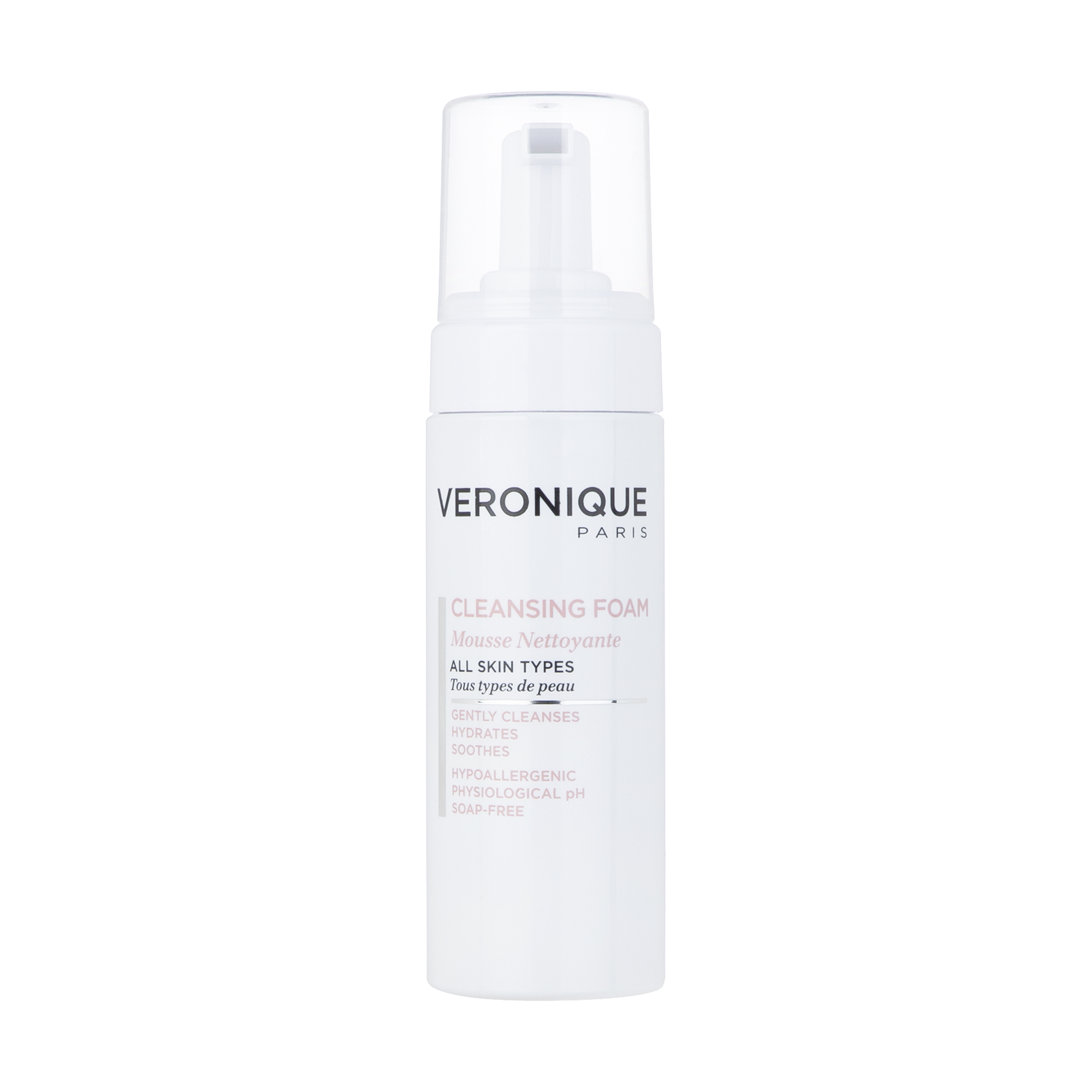 فوم شستشو صورت ورونیک مدل hypoallergenic حجم 150 میلی لیتر