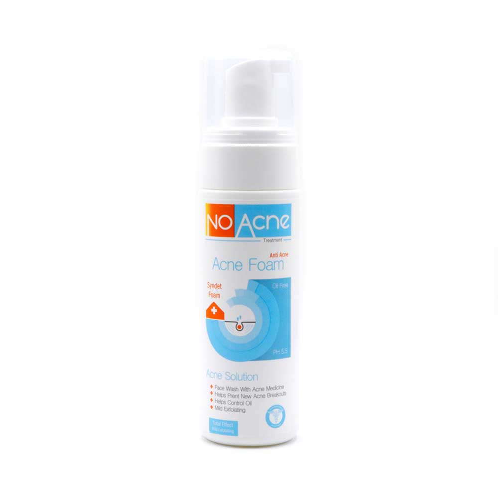 فوم پاک کننده صورت نوآکنه مدل acne foam حجم 150 میلی لیتر