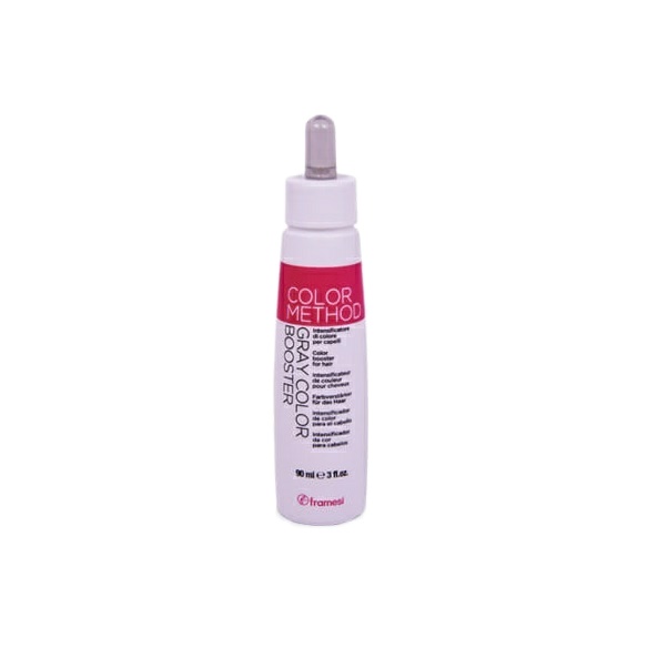 قطره پوشاننده موی سفید حین رنگ کردن فرامسی مدل gray color booster حجم 60 میلی لیتر