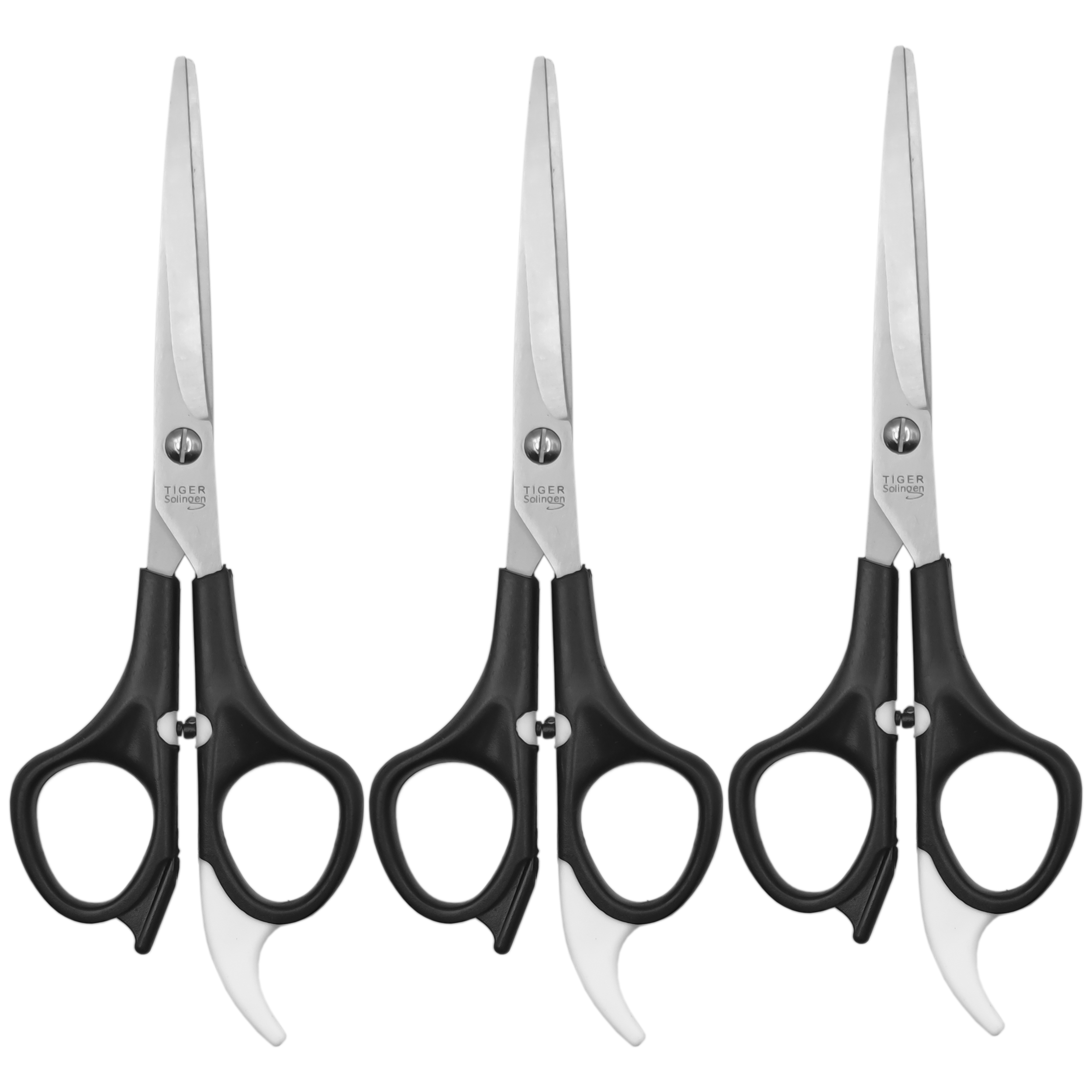 قیچی آرایشگاهی تایگر مدل titanium مجموعه 3 عددی