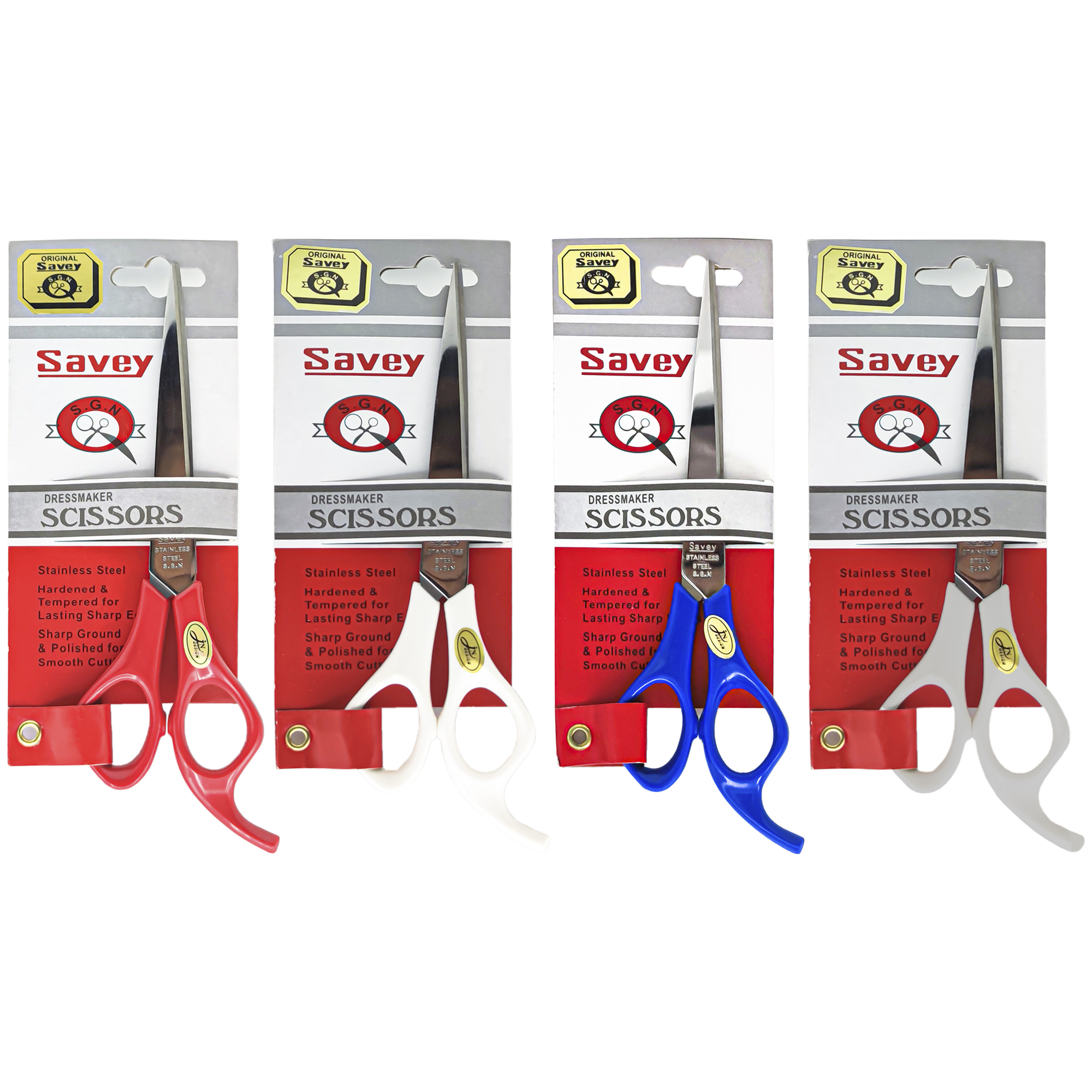 قیچی آرایشگاهی ساووی مدل rw 110 مجموعه 4 عددی