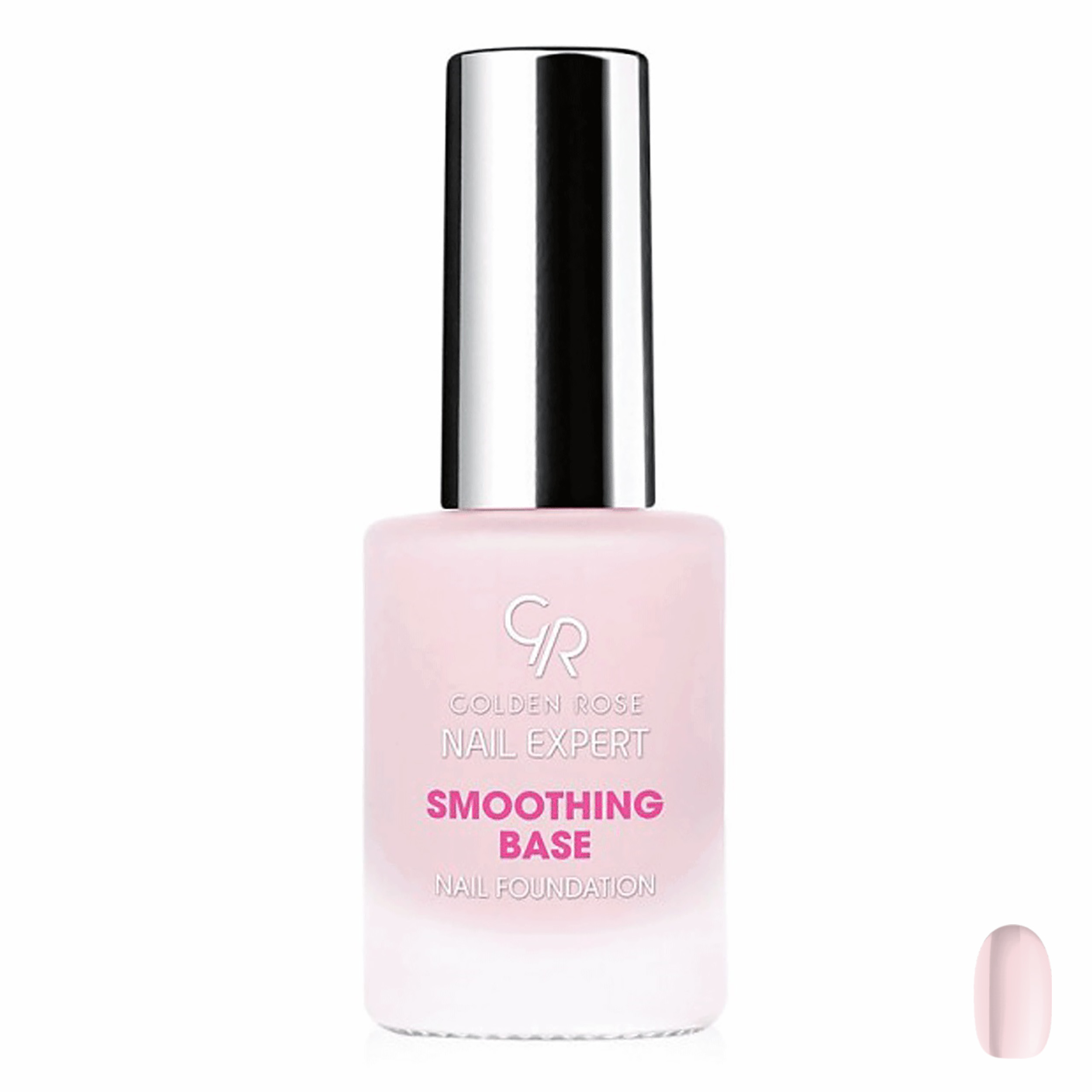 لاک تقویت کننده ناخن گلدن رز مدل nail expert smoothing base nail foundation