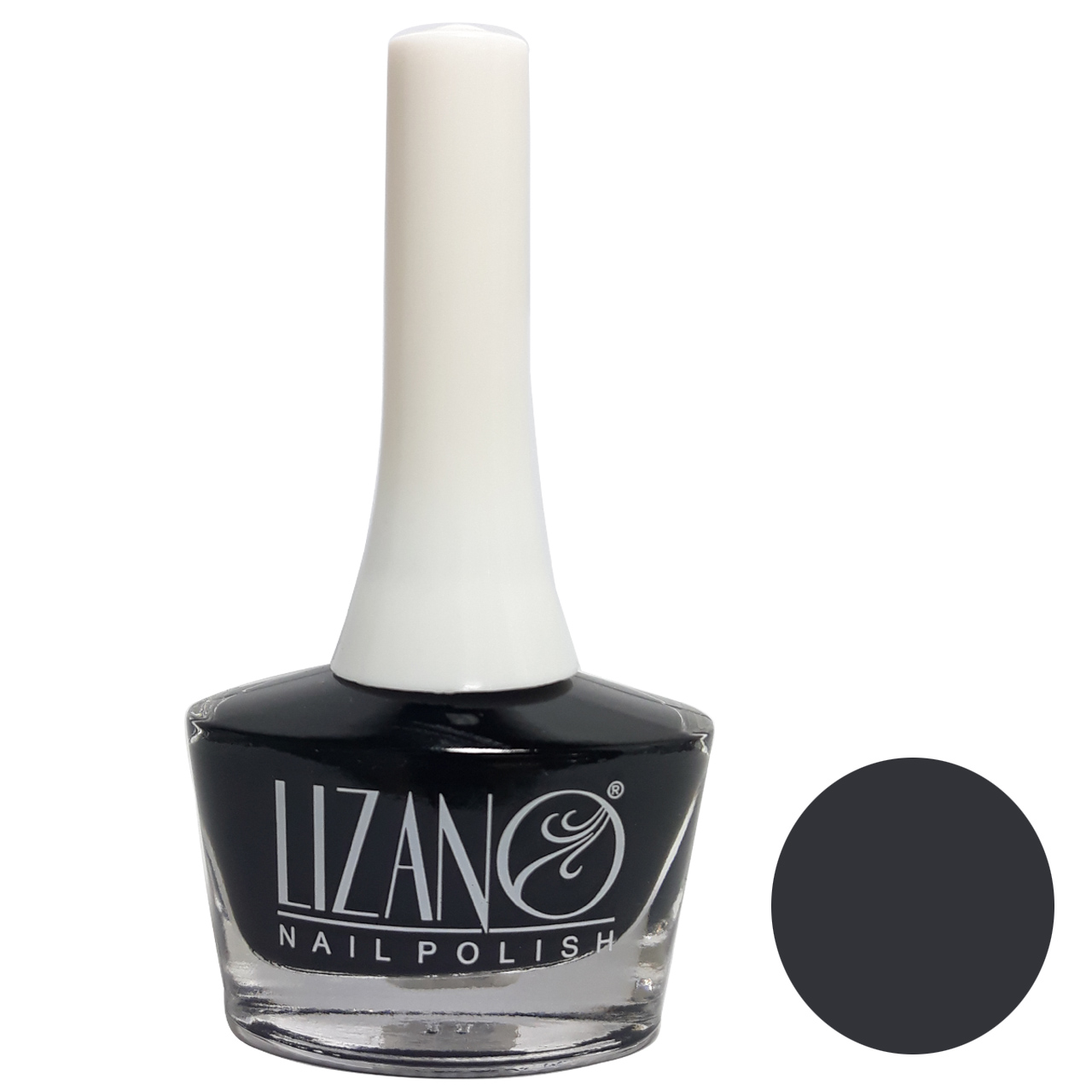 لاک مشکی لیزانو مدل nail polish شماره 60