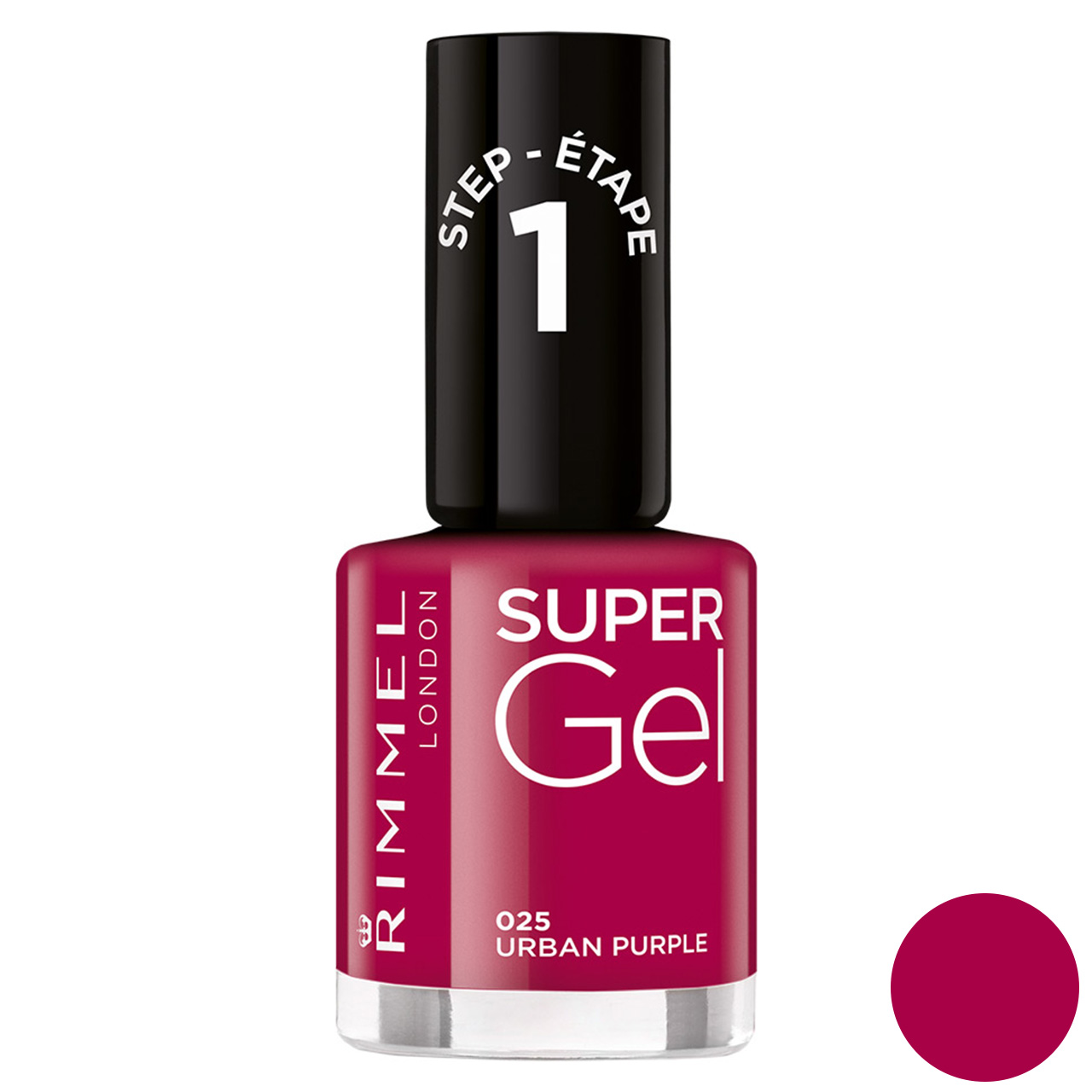 لاک ناخن ریمل لاندن سری super gel شماره 025