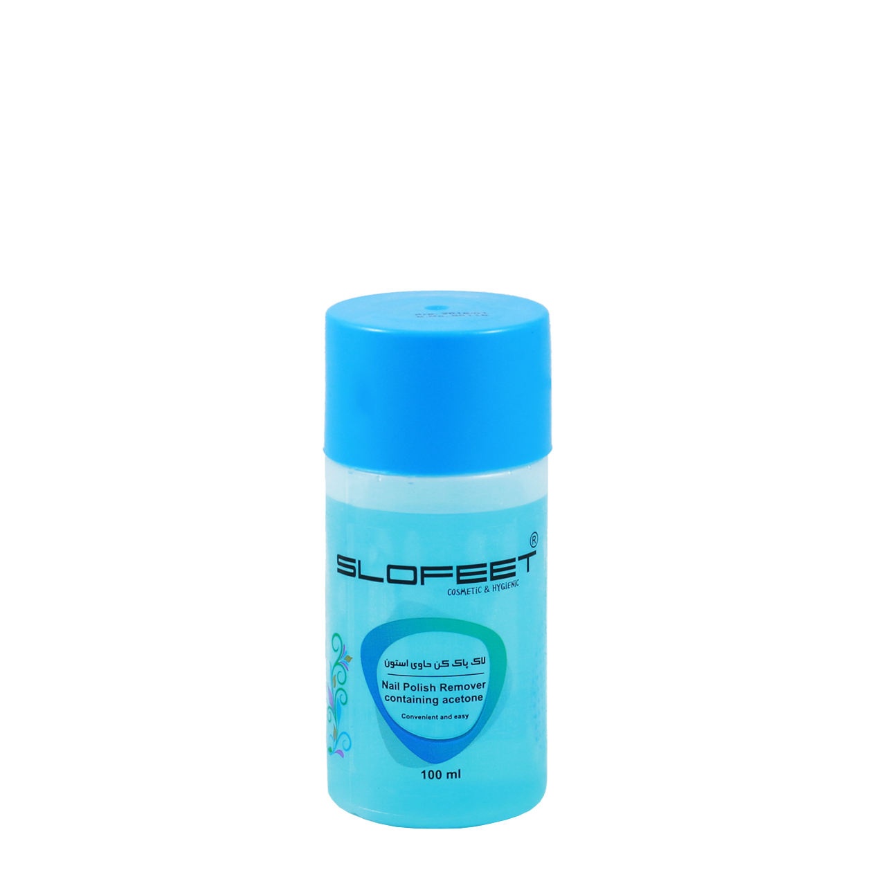 لاک پاک کن اسلوفیت مدل hygienic حجم 100 میلی لیتر