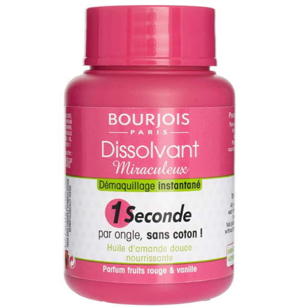 لاک پاک کن بورژوآ مدل dissolvant 1 seconde