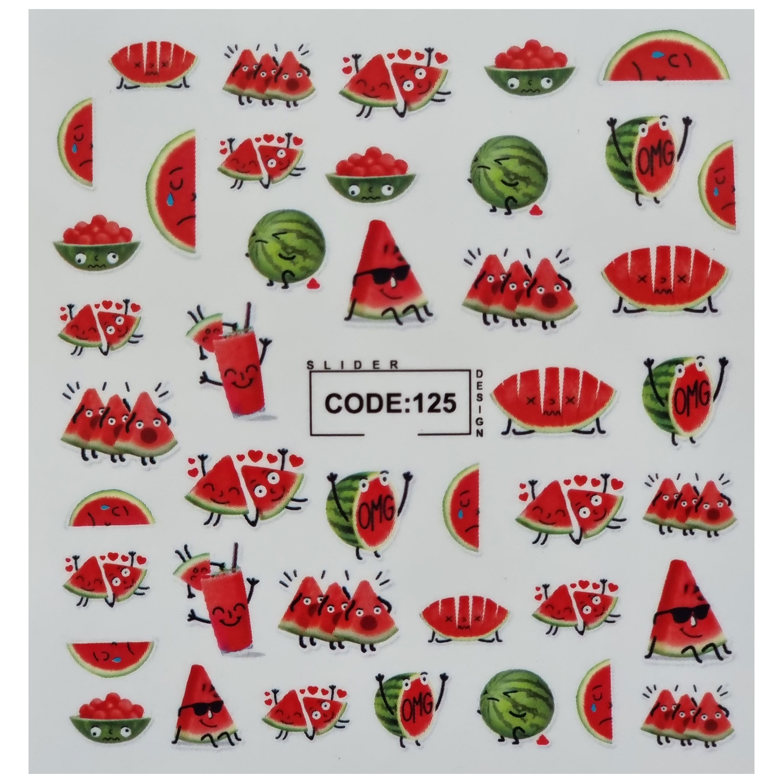 لنز ناخن مدل code125