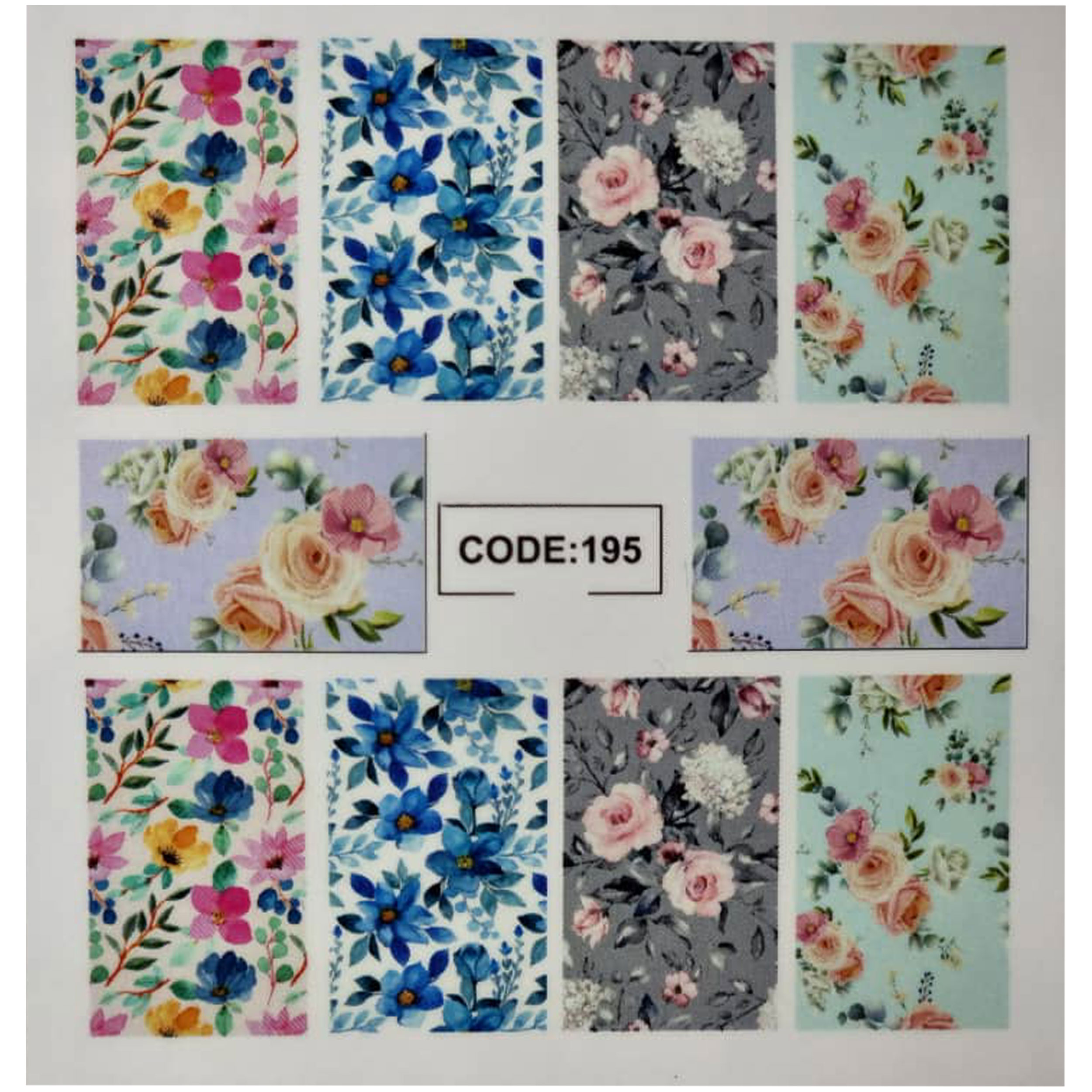 لنز ناخن مدل code195