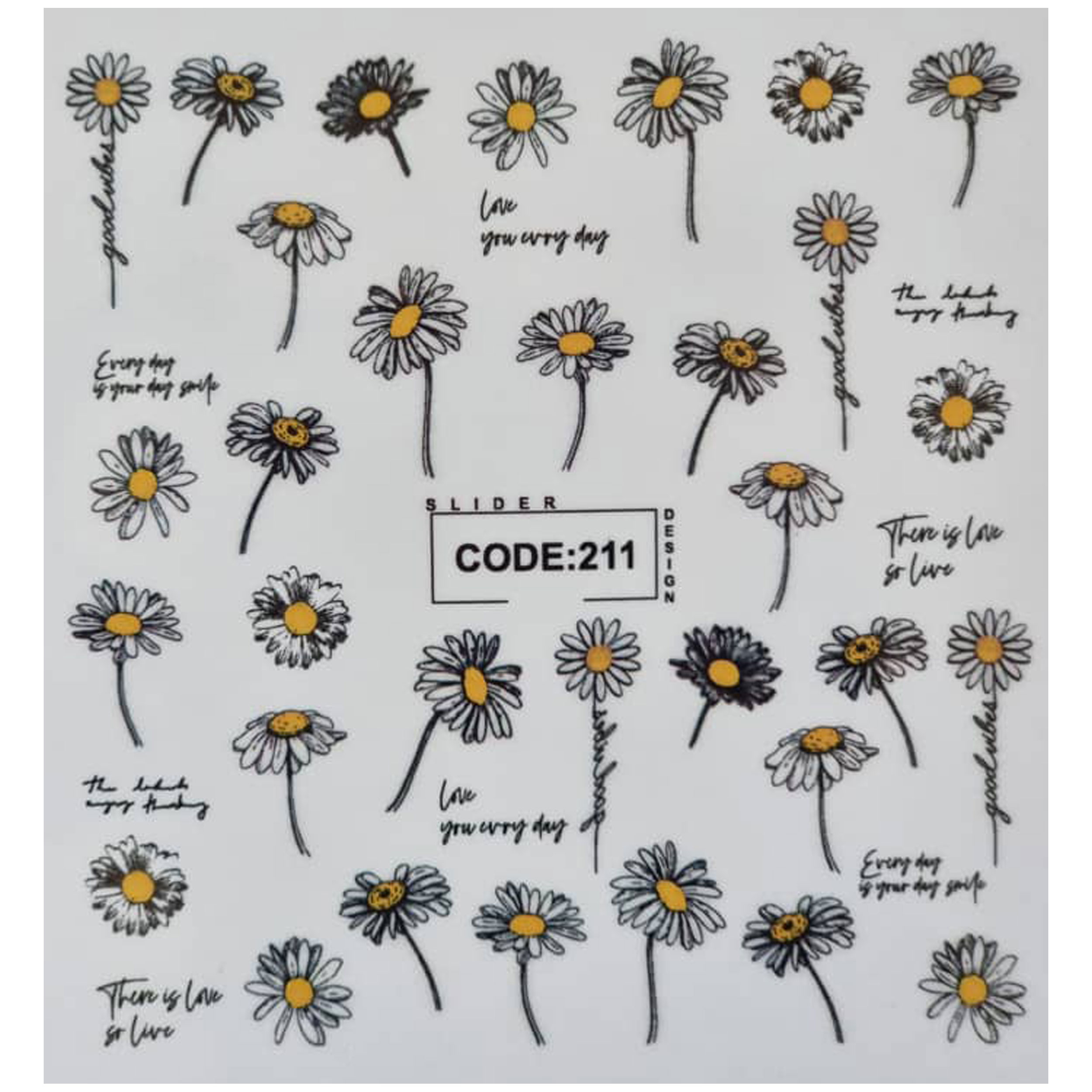 لنز ناخن مدل code211