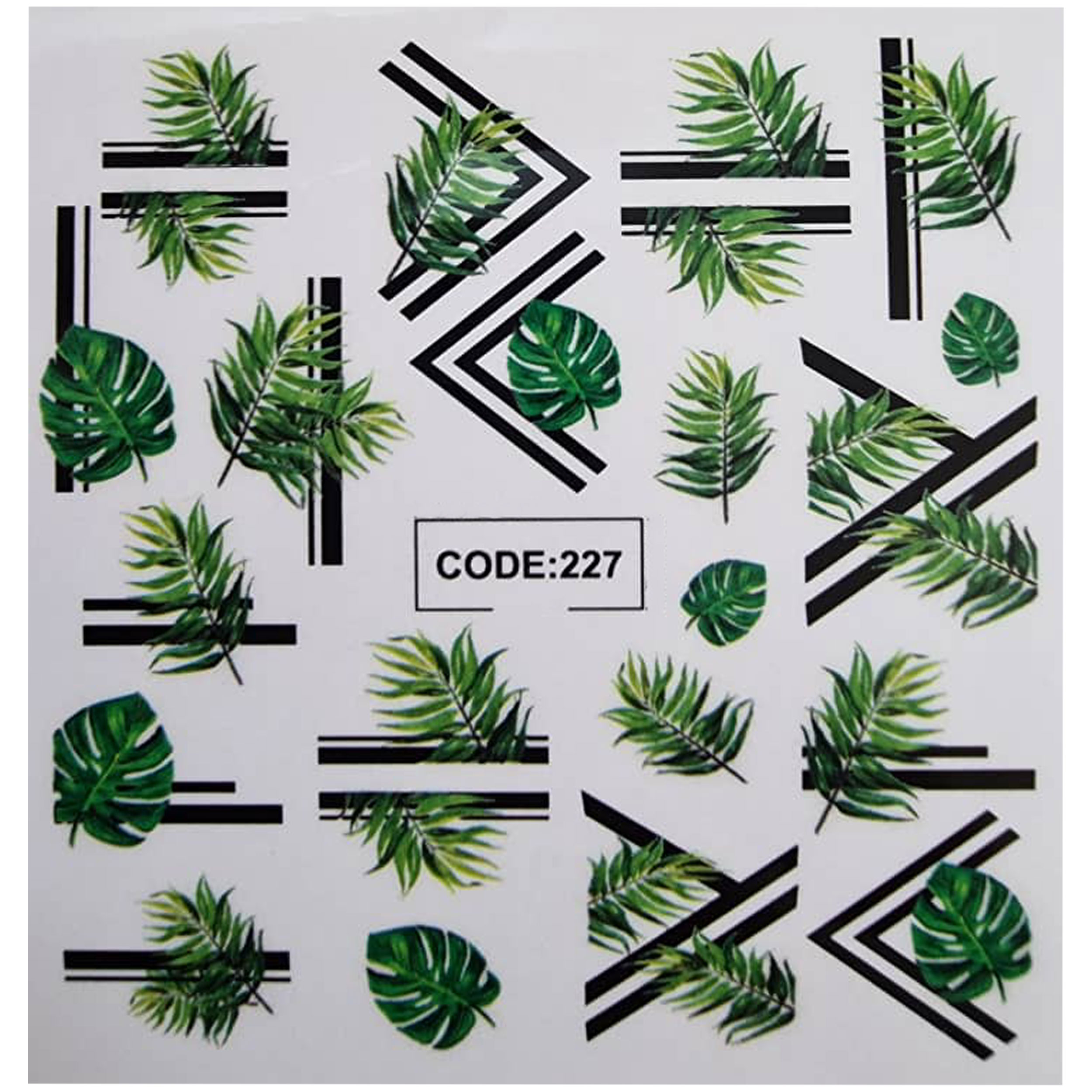 لنز ناخن مدل code227