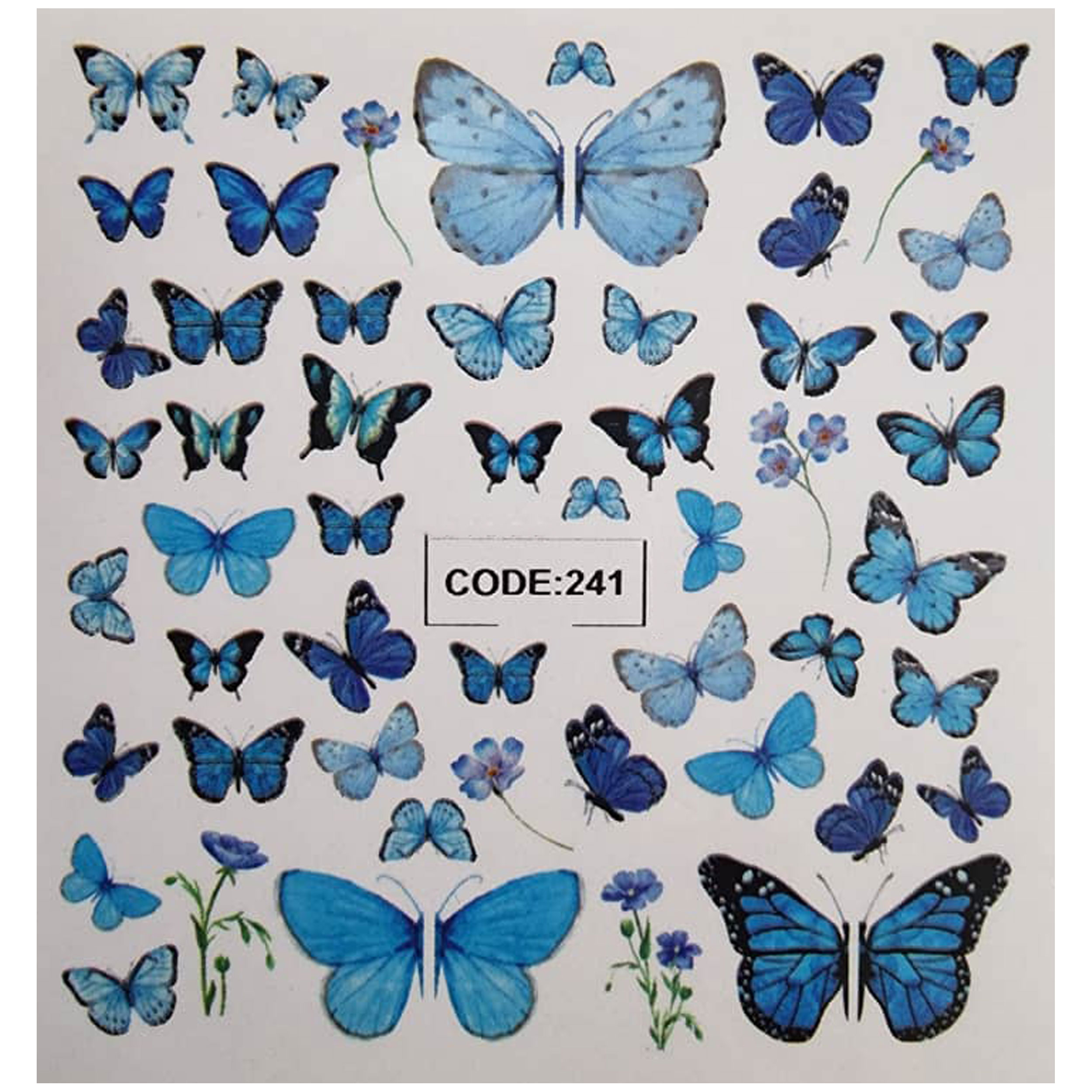 لنز ناخن مدل code241
