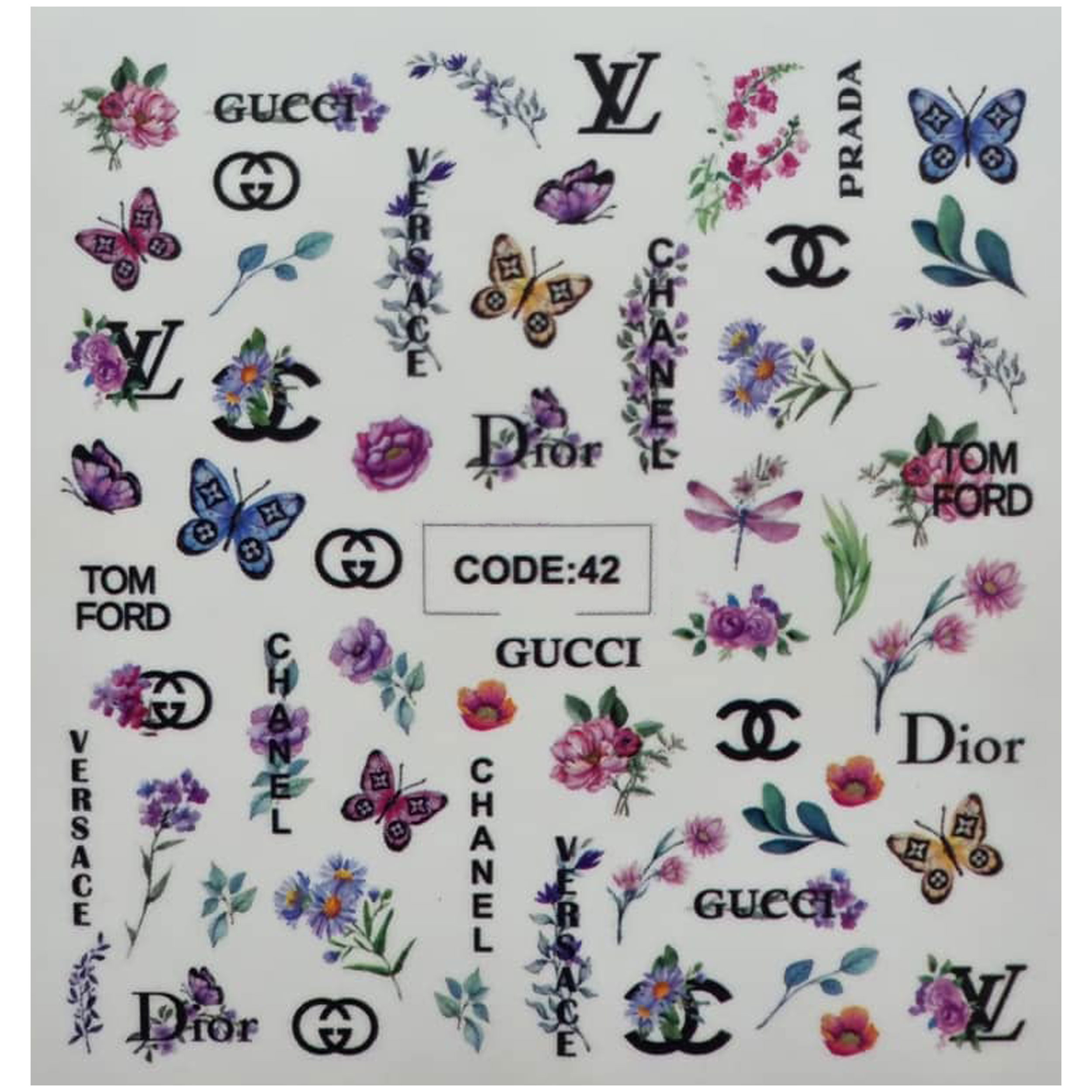 لنز ناخن مدل code42