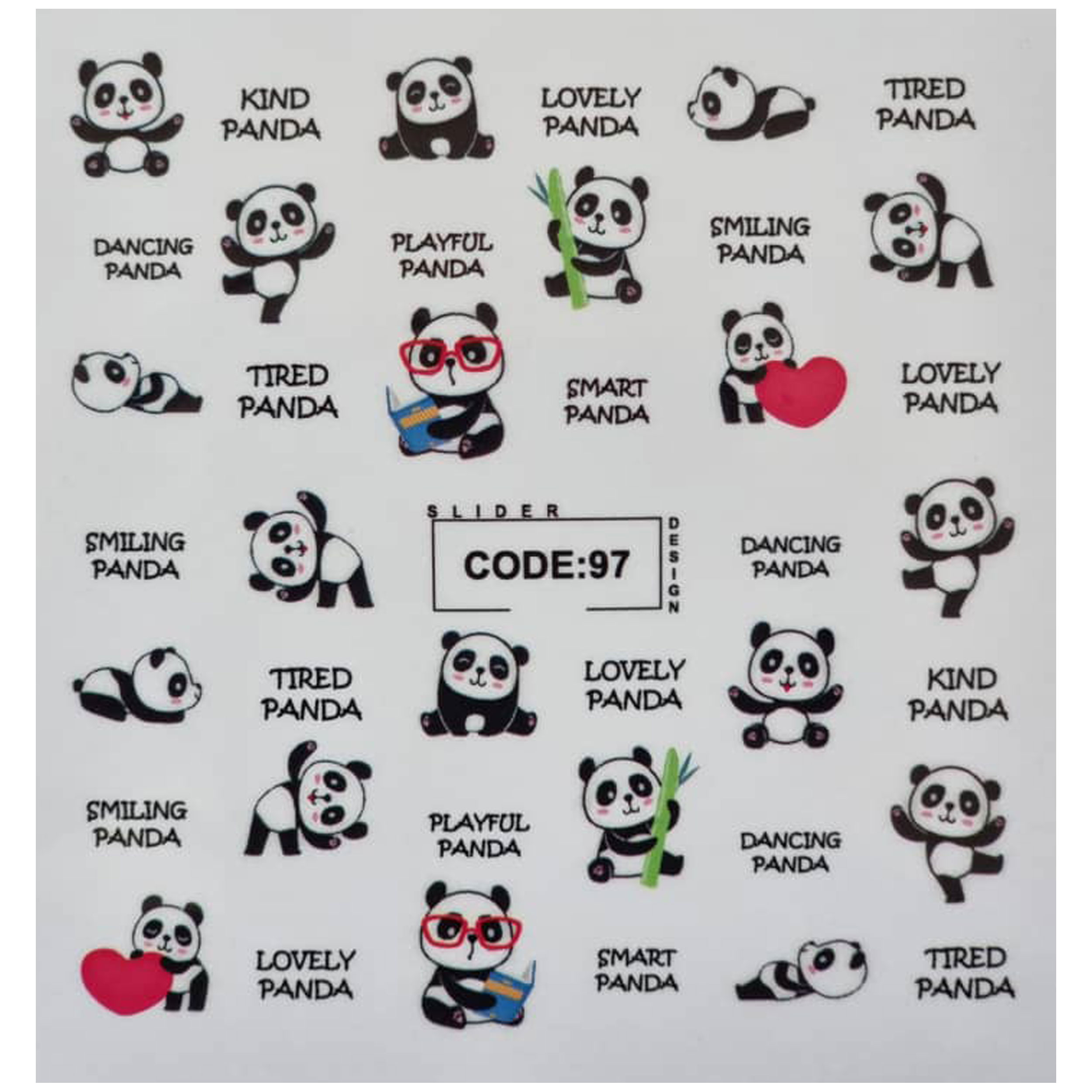 لنز ناخن مدل code97