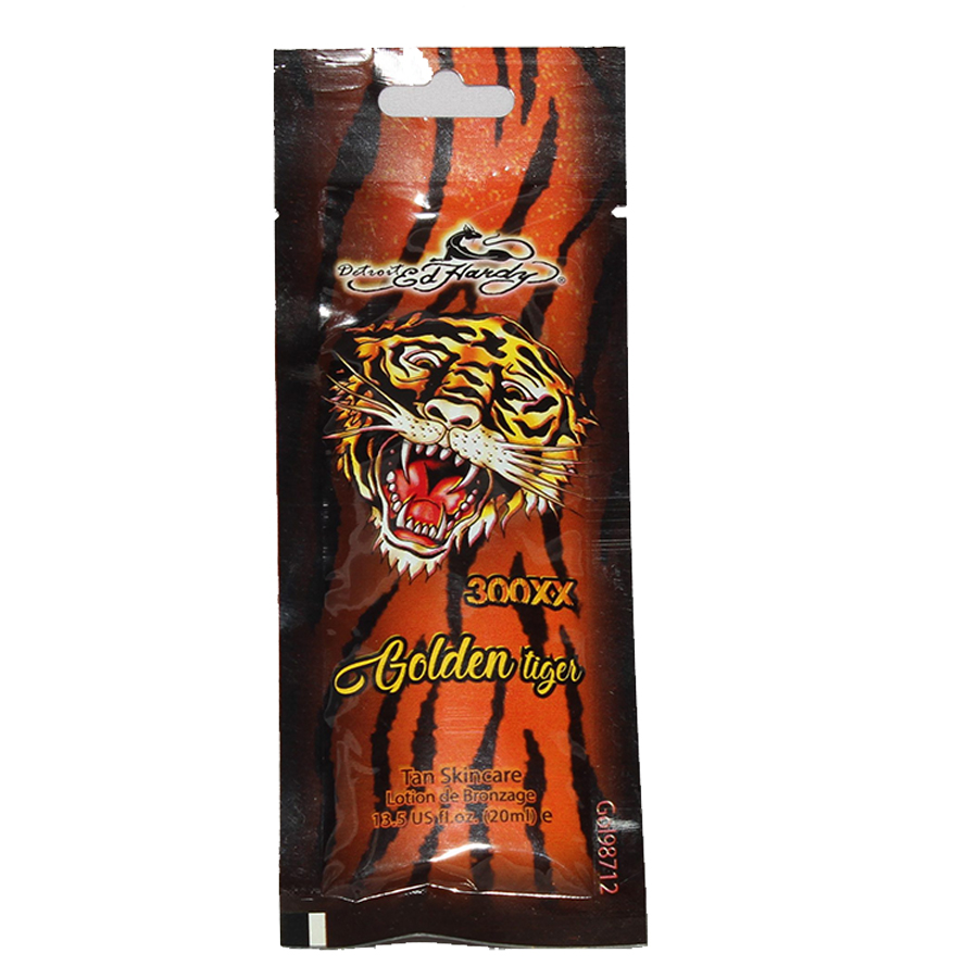 لوسیون آفتاب اد هاردی سری golden tiger مدل 300xxx حجم 20 میلی لیتر