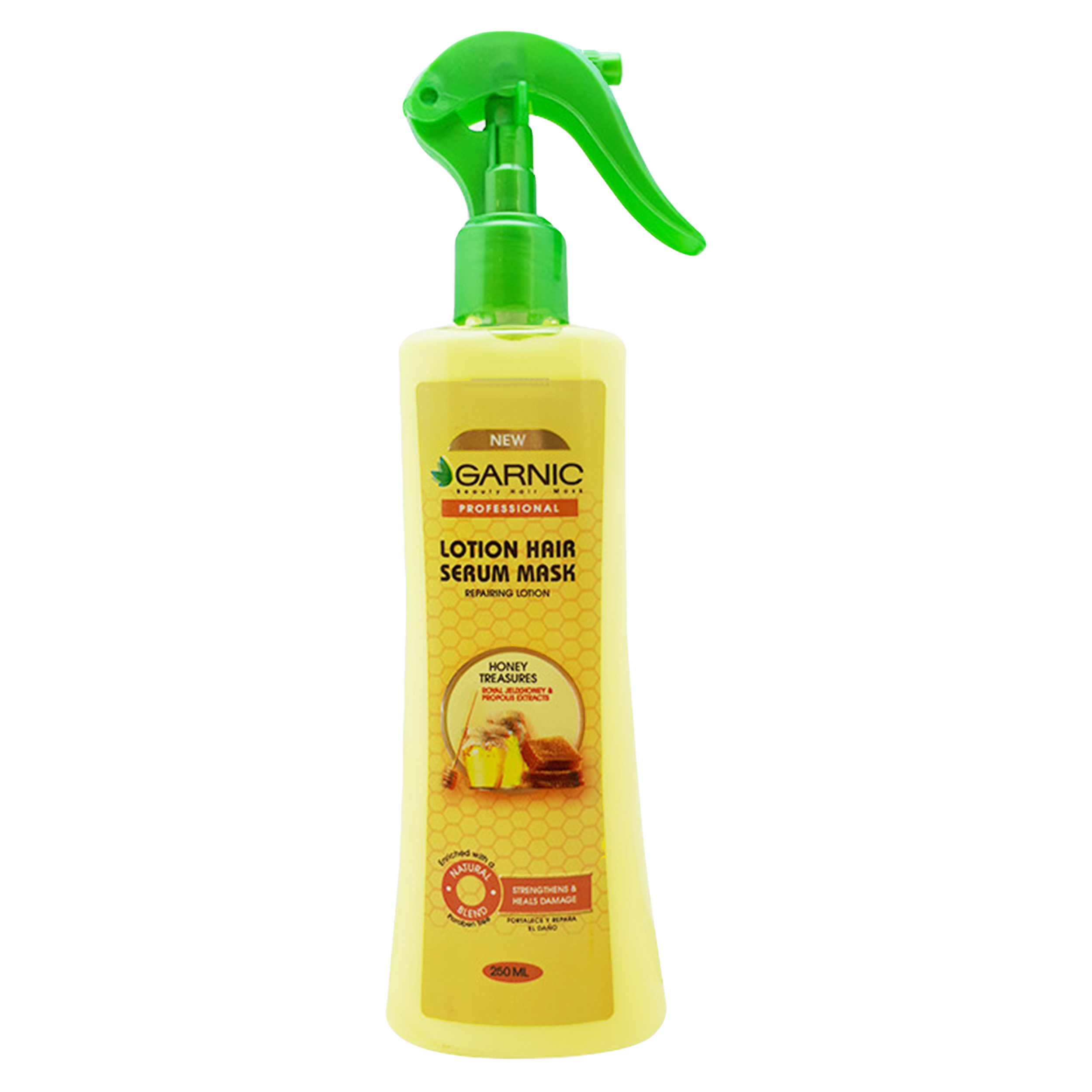 لوسیون احیاکننده مو گارنیک مدل honey treasures حجم 250 میلی لیتر