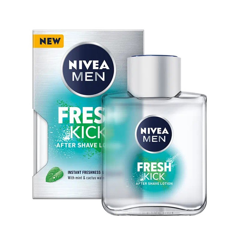 لوسیون افتر شیو نیوآ مدل fresh kick حجم 100 میلی لیتر