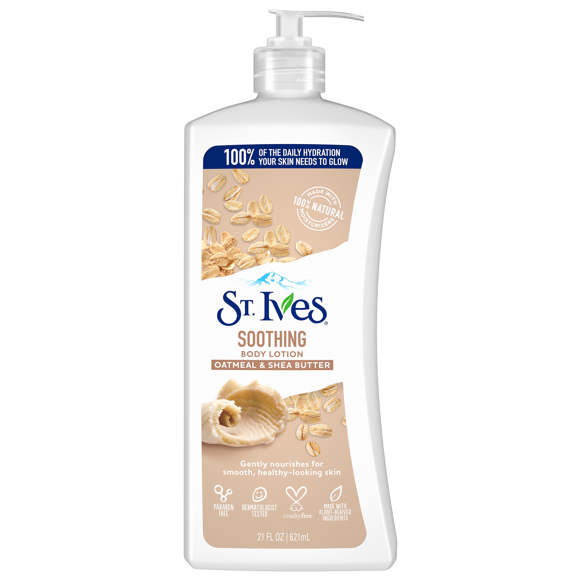 لوسیون بدن اس تی.ایوز مدل soothing حجم 621 میلی لیتر