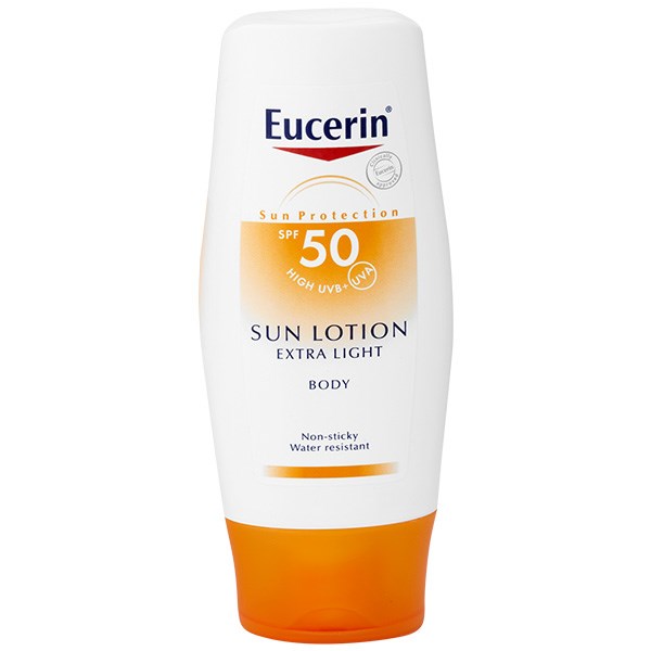 لوسیون بدن اوسرین مدل extra light spf50 حجم 150 میلی لیتر