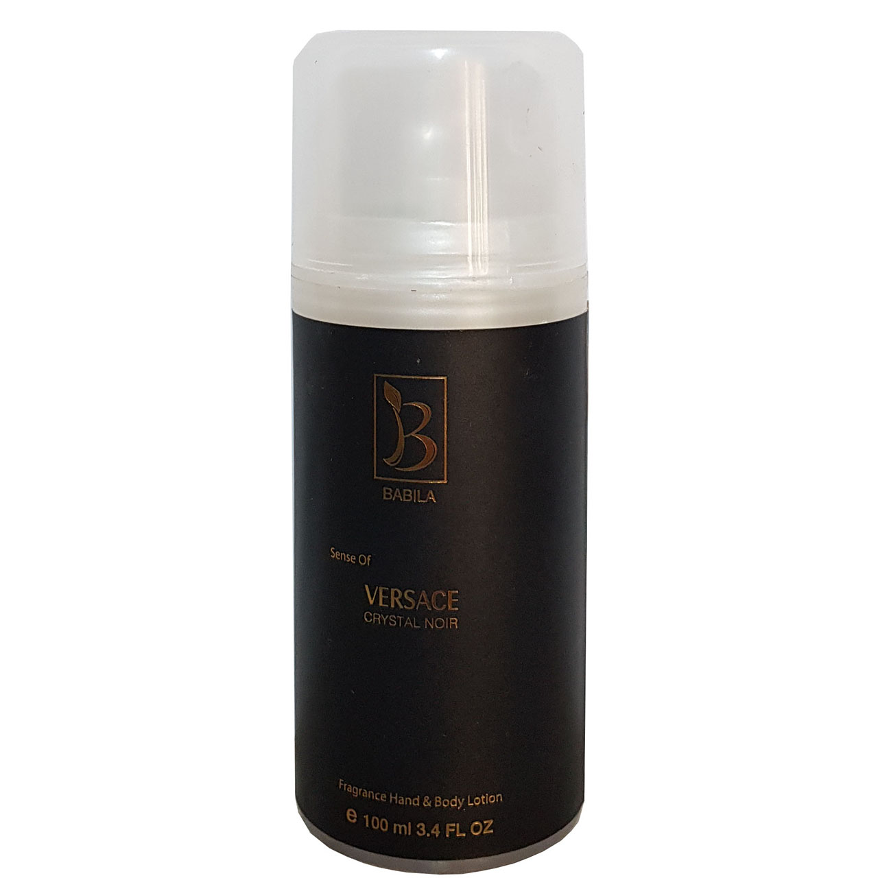 لوسیون بدن بابیلا مدل versace crystal noir حجم 100 میلی لیتر
