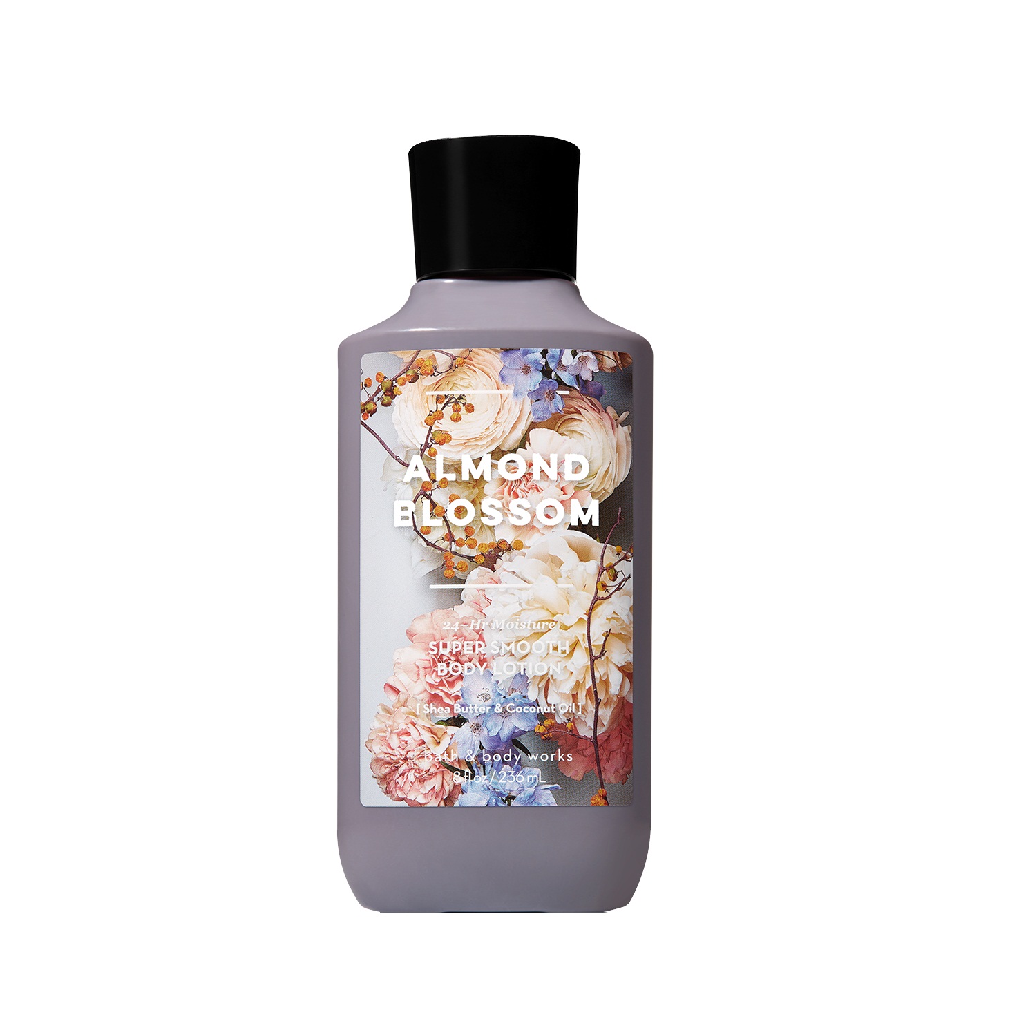 لوسیون بدن بس اند بادی ورکز مدل almond blossom حجم 236 میلی لیتر
