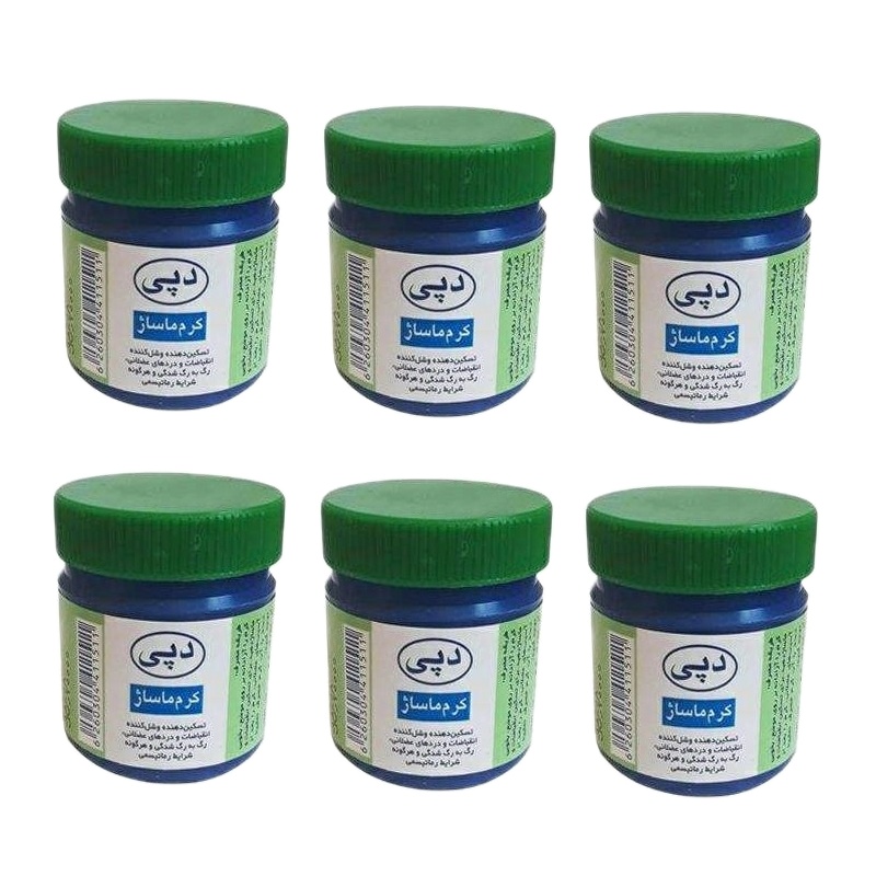 لوسیون بدن دپی مدل eucalyptus حجم 37 میلی لیتر مجموعه 6 عددی