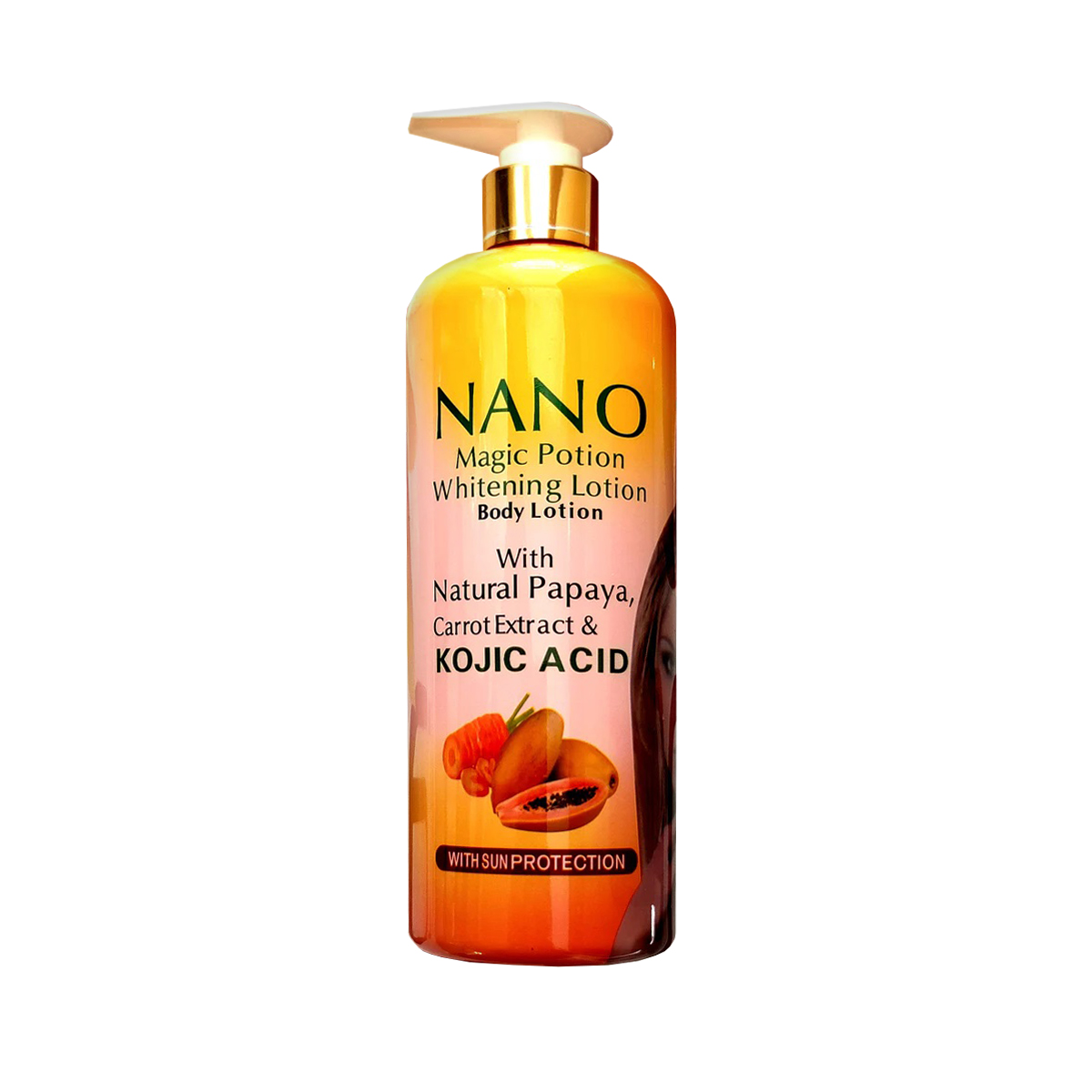 لوسیون بدن نانو مدل kojic acid حجم 500 میلی لیتر