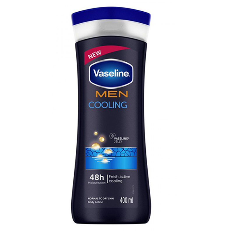 لوسیون بدن وازلین مدل men cooling حجم 400 میلی لیتر