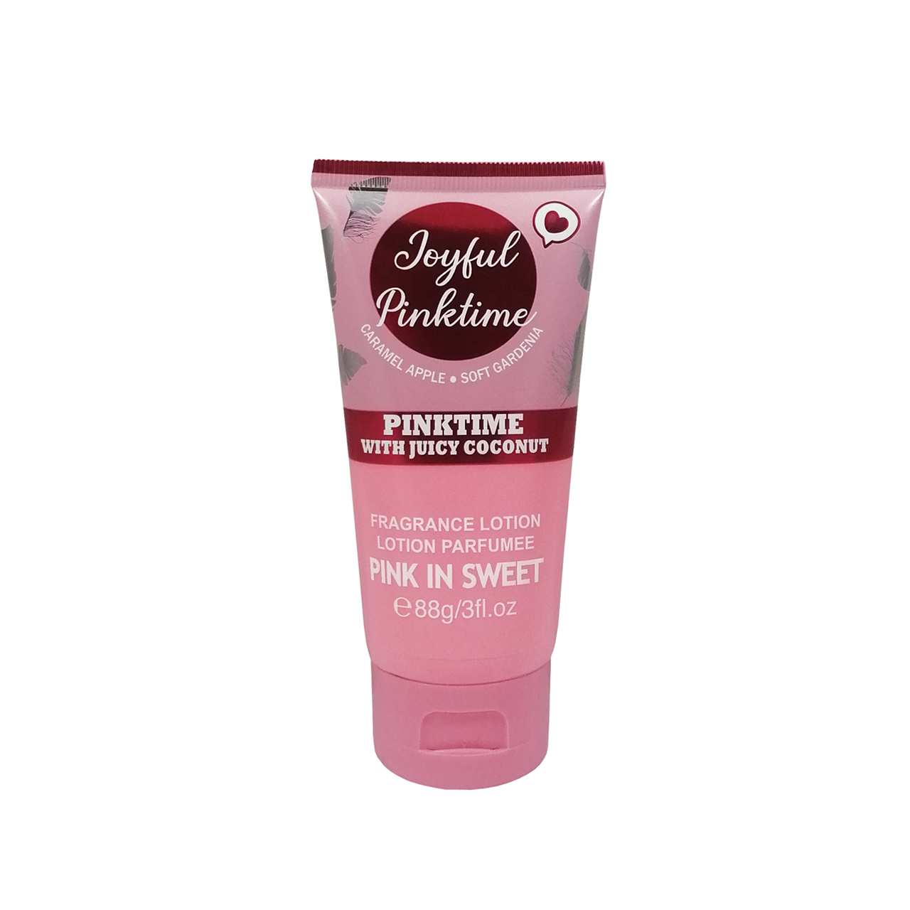 لوسیون بدن پینک این سوییت مدل joyland pink time وزن 88 گرم
