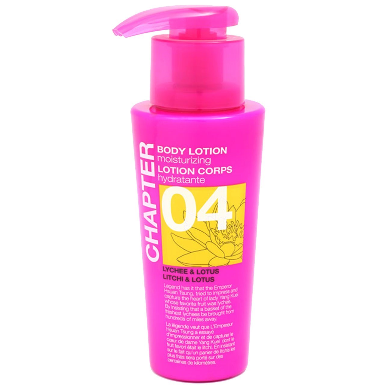 لوسیون بدن چپتر مدل pink 04 حجم 400 میلی لیتر