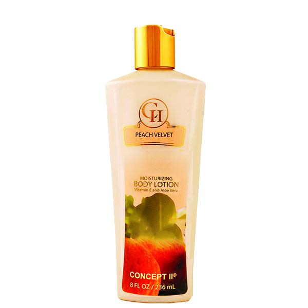 لوسیون بدن کاسپت تو مدل peach velvet حجم 236 میلی لیتر