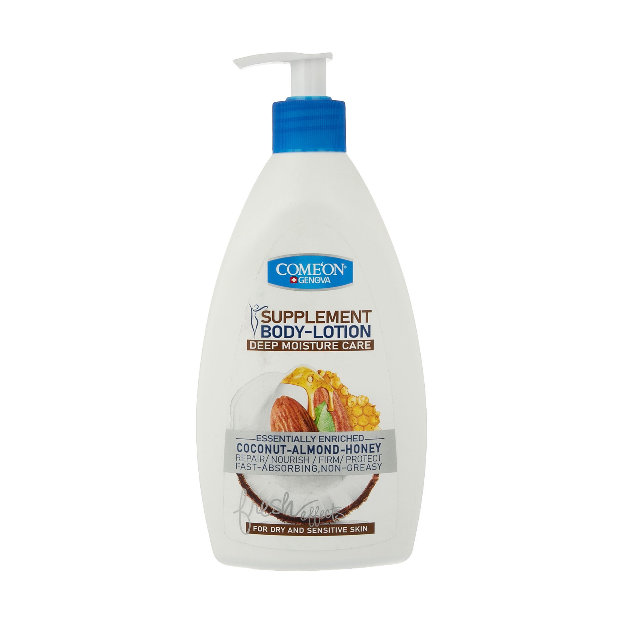 لوسیون بدن کامان مدل coconut حجم 510 میلی لیتر