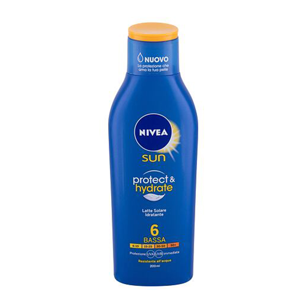 لوسیون برنز کننده نیوآ مدل protect and hydrate حجم 200 میلی لیتر