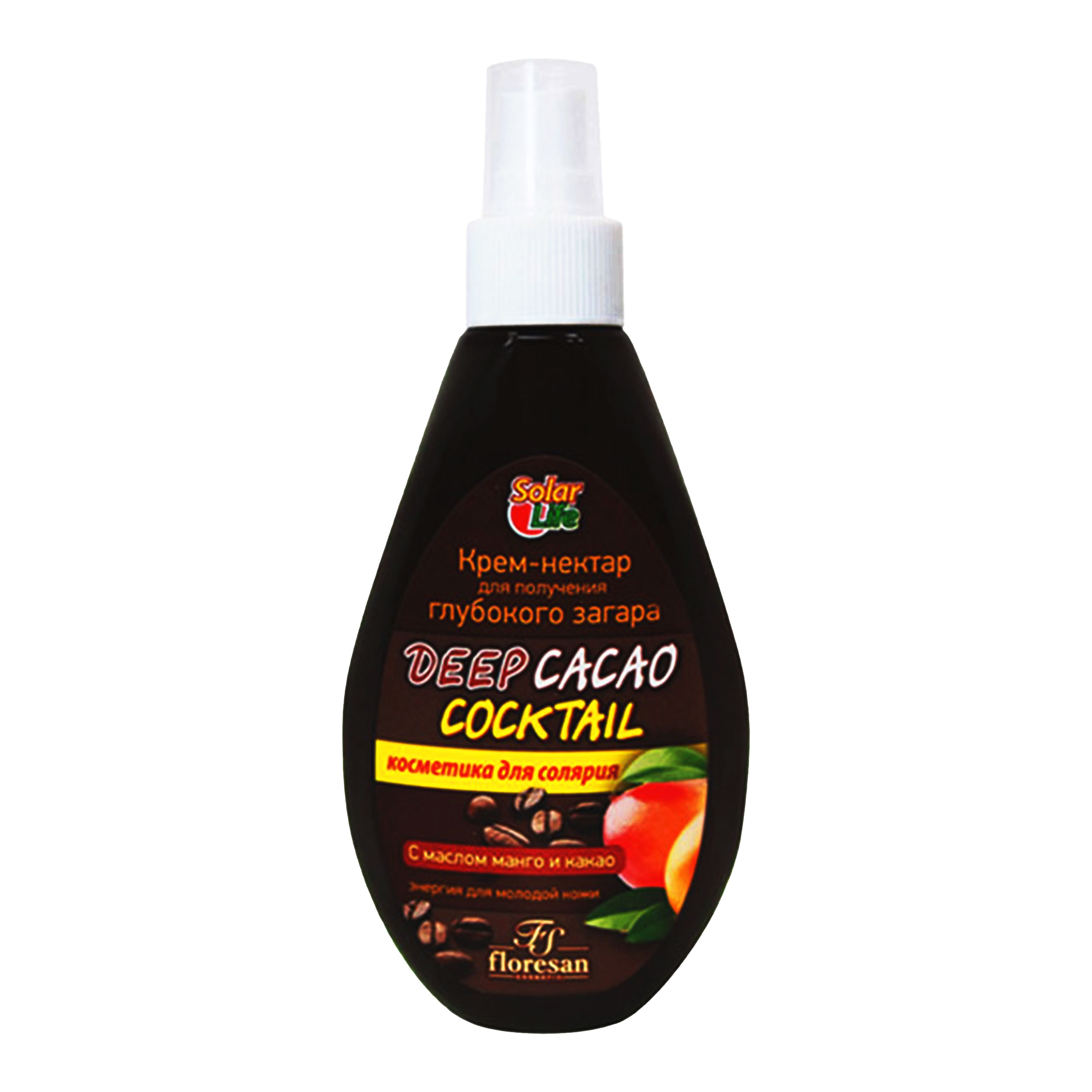 لوسیون برنزه کننده فلورسان مدل deep cacao cocktail حجم 160 میلی لیتر بسته 15 عددی