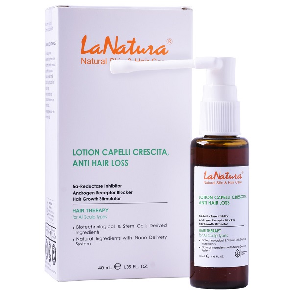 لوسیون تقویت کننده مو لاناتورا مدل anti hair loss حجم 45 میلی لیتر